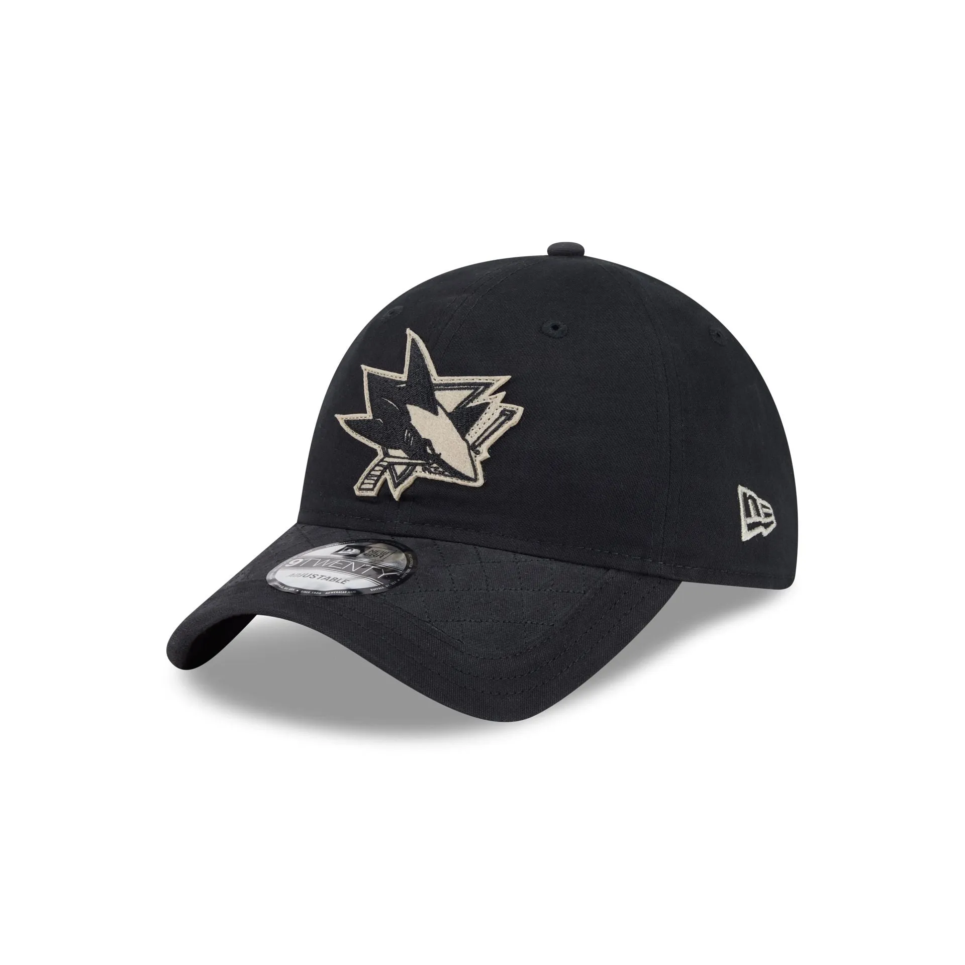 San Jose Sharks Quilted 9TWENTY Adjustable Hat sold by New Era