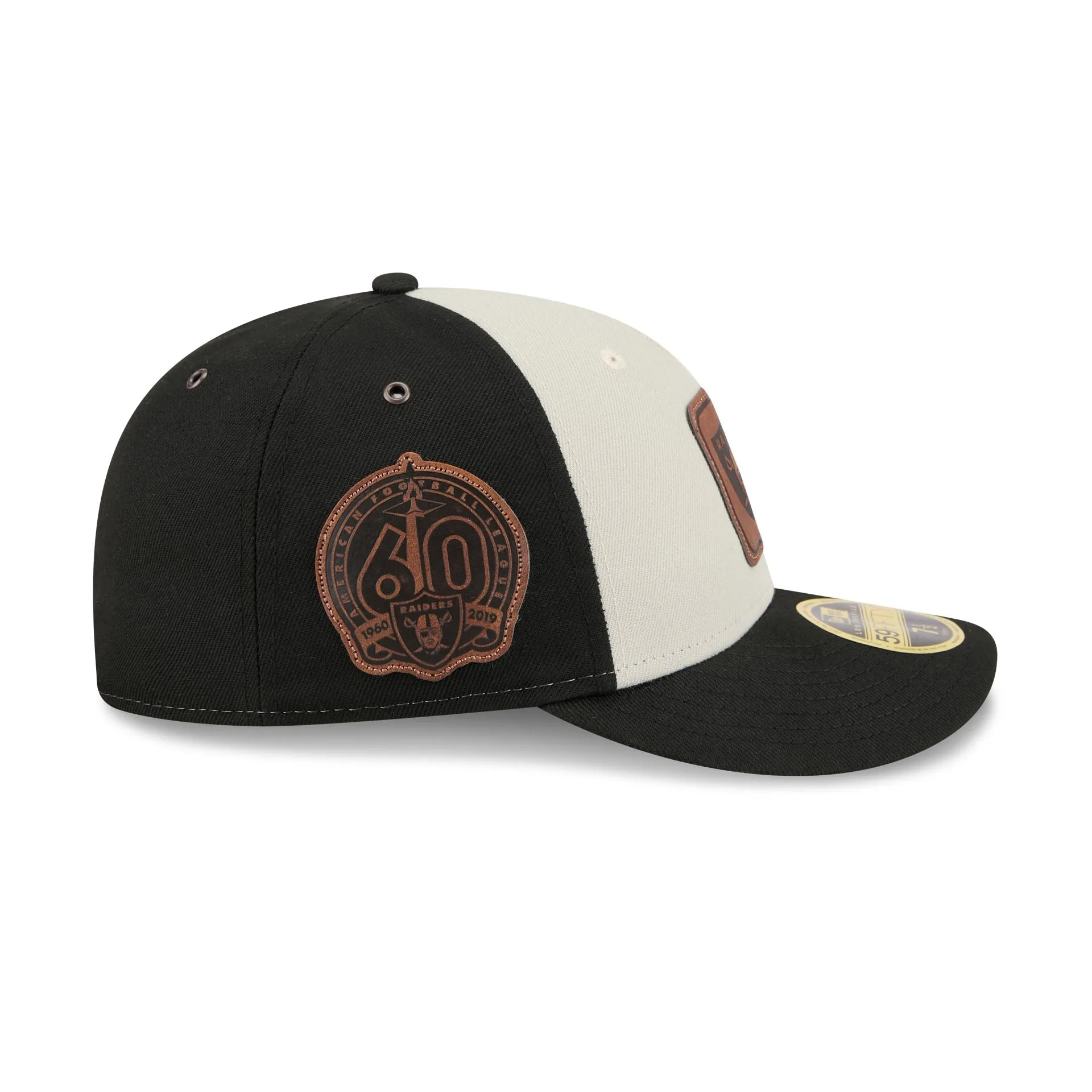 Las Vegas Raiders Quilted Low Profile 59FIFTY Fitted Hat sold by New Era product image thumbnail 4