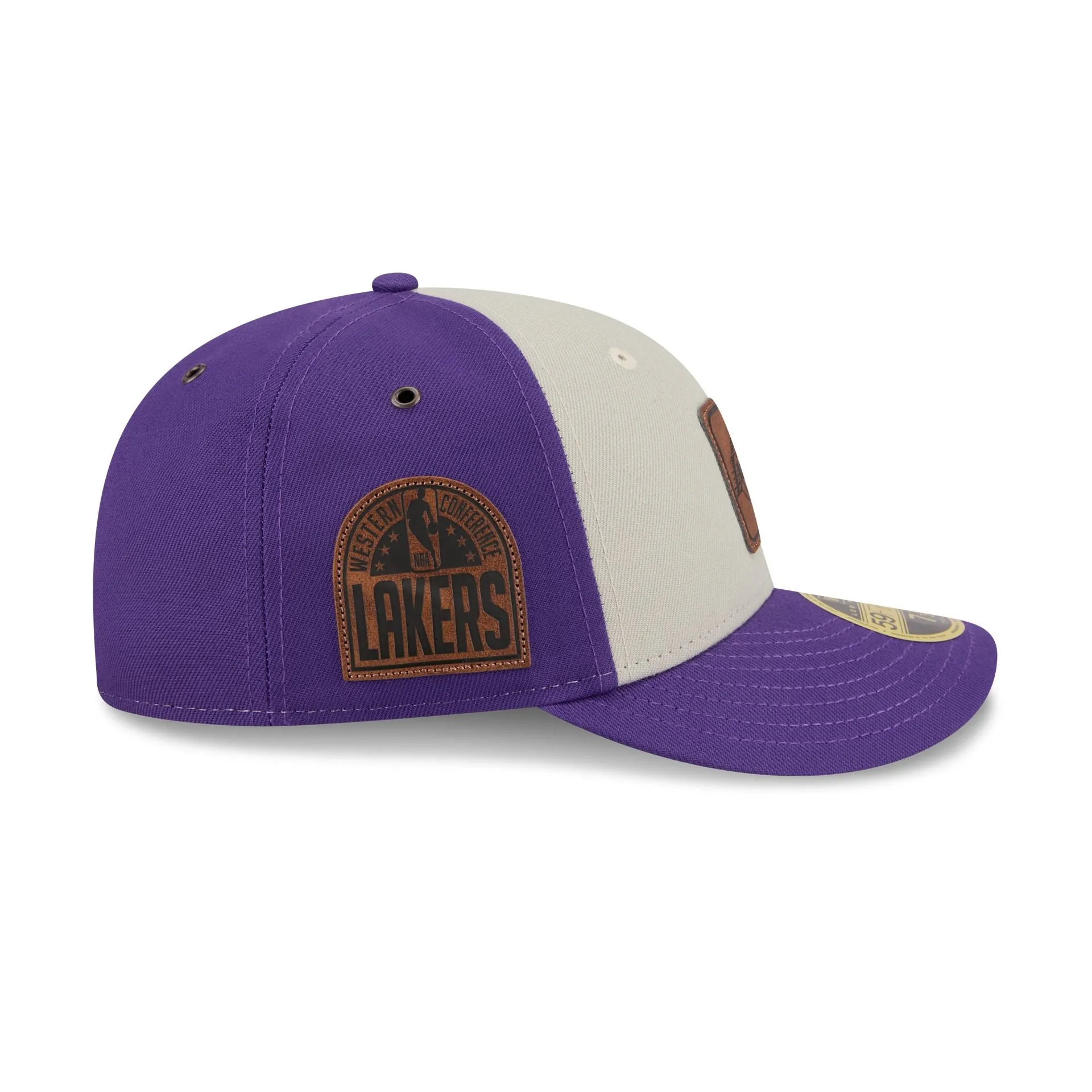 Los Angeles Lakers Quilted Low Profile 59FIFTY Fitted Hat sold by New Era product image thumbnail 4