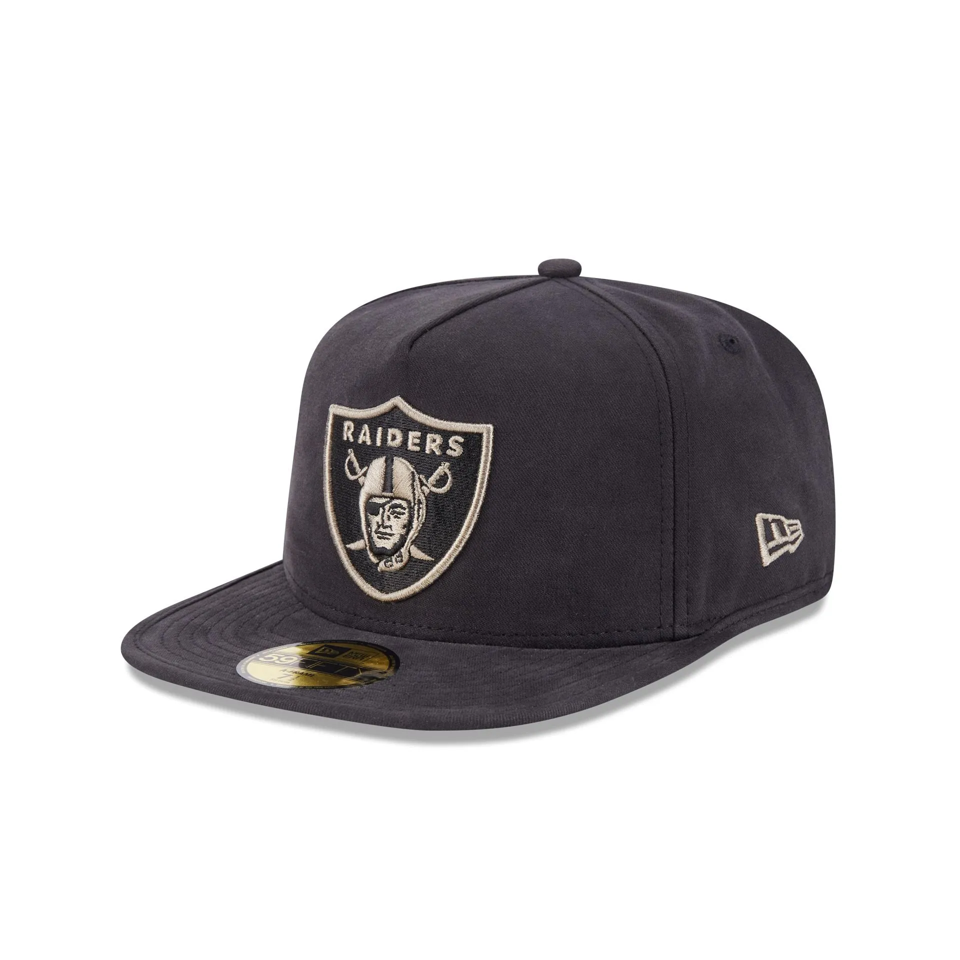 Las Vegas Raiders Quilted 59FIFTY A-Frame Fitted Hat sold by New Era