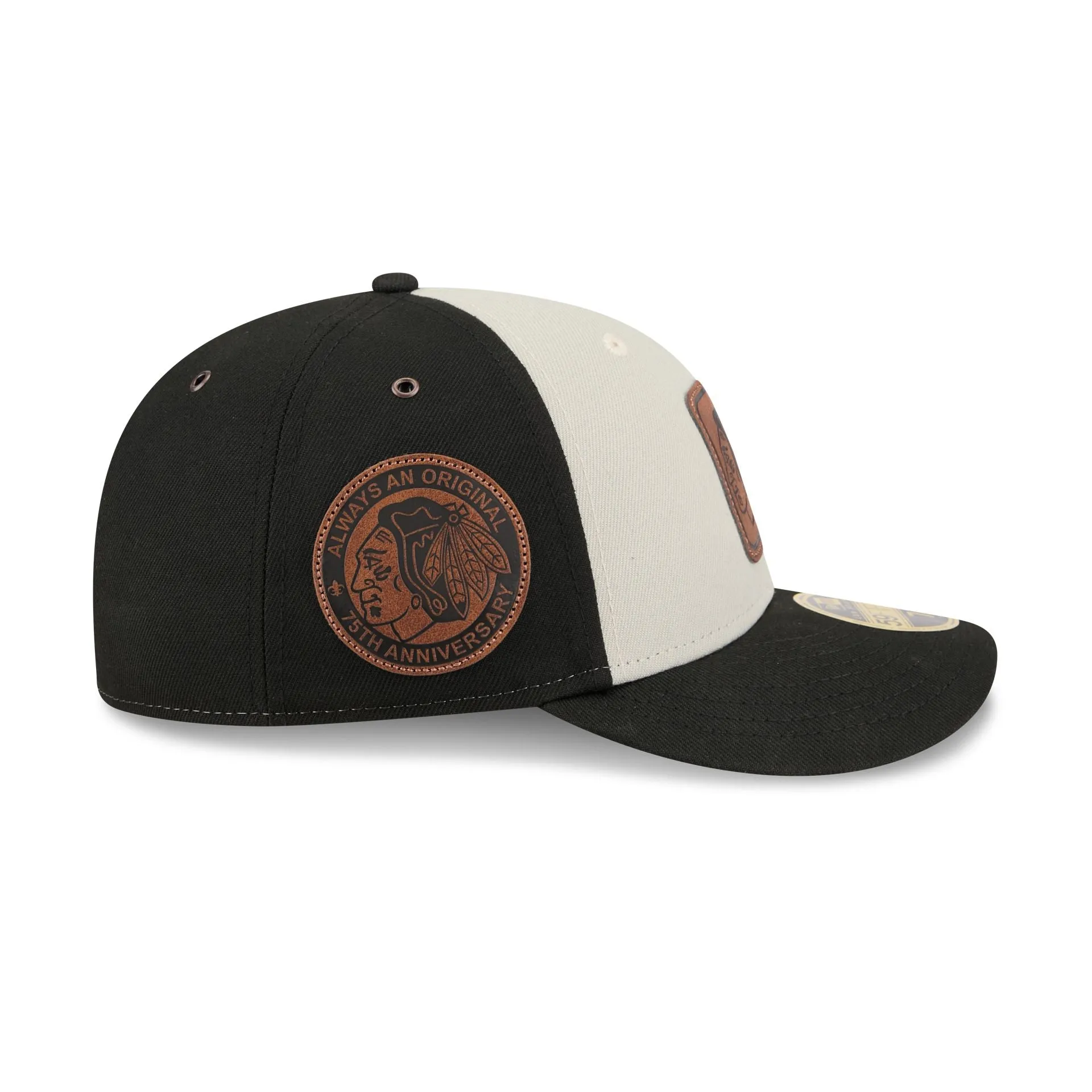 Chicago Blackhawks Quilted Low Profile 59FIFTY Fitted Hat sold by New Era product image thumbnail 4