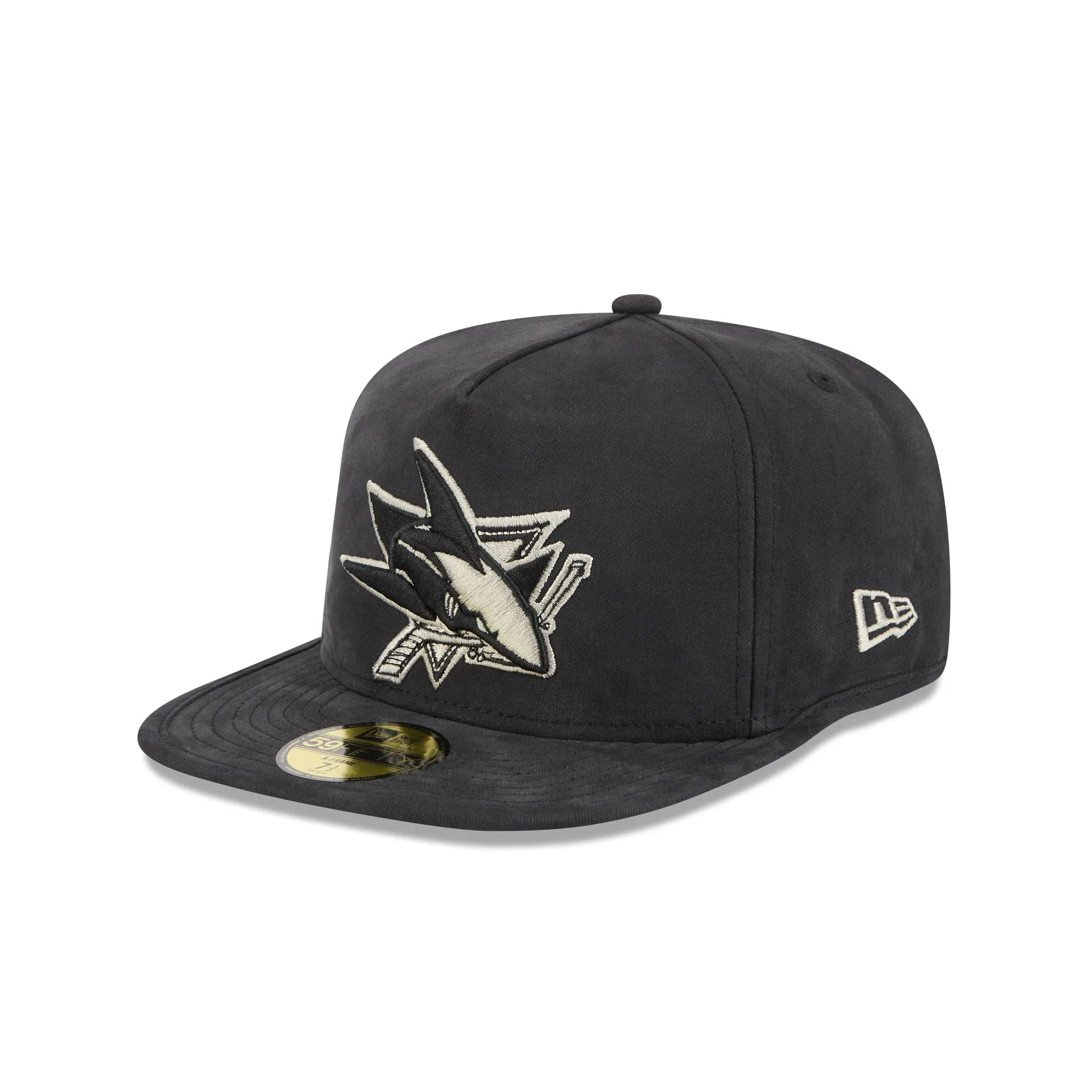 San Jose Sharks Quilted 59FIFTY A-Frame Fitted Hat sold by New Era