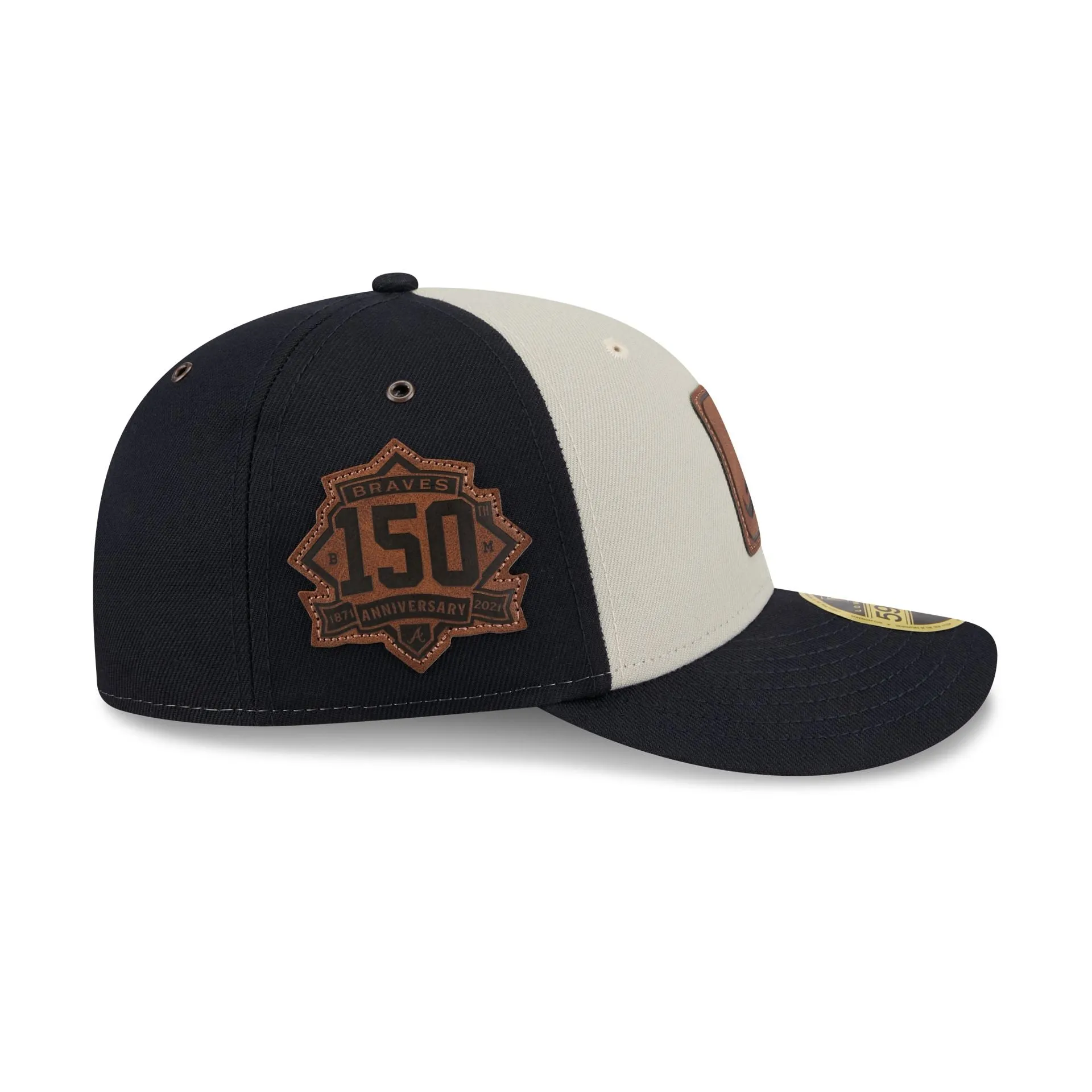 Atlanta Braves Quilted Low Profile 59FIFTY Fitted Hat sold by New Era product image thumbnail 4