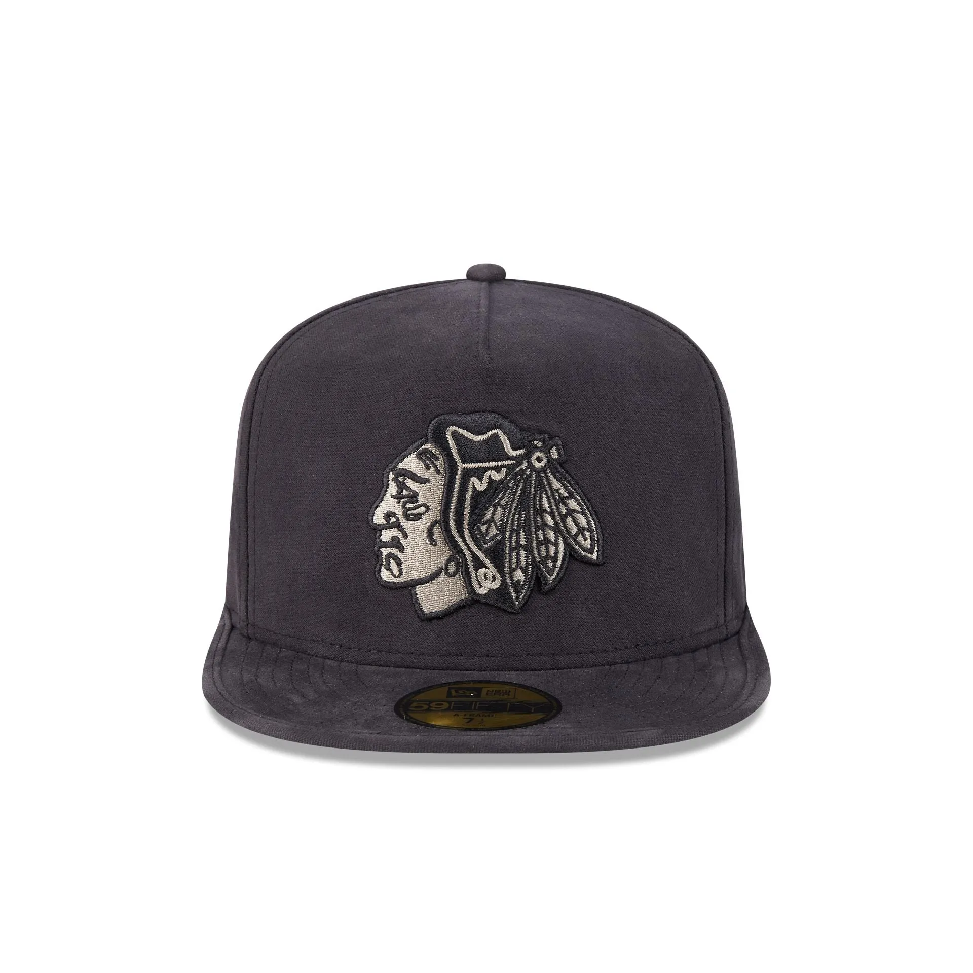 Chicago Blackhawks Quilted 59FIFTY A-Frame Fitted Hat sold by New Era product image thumbnail 2