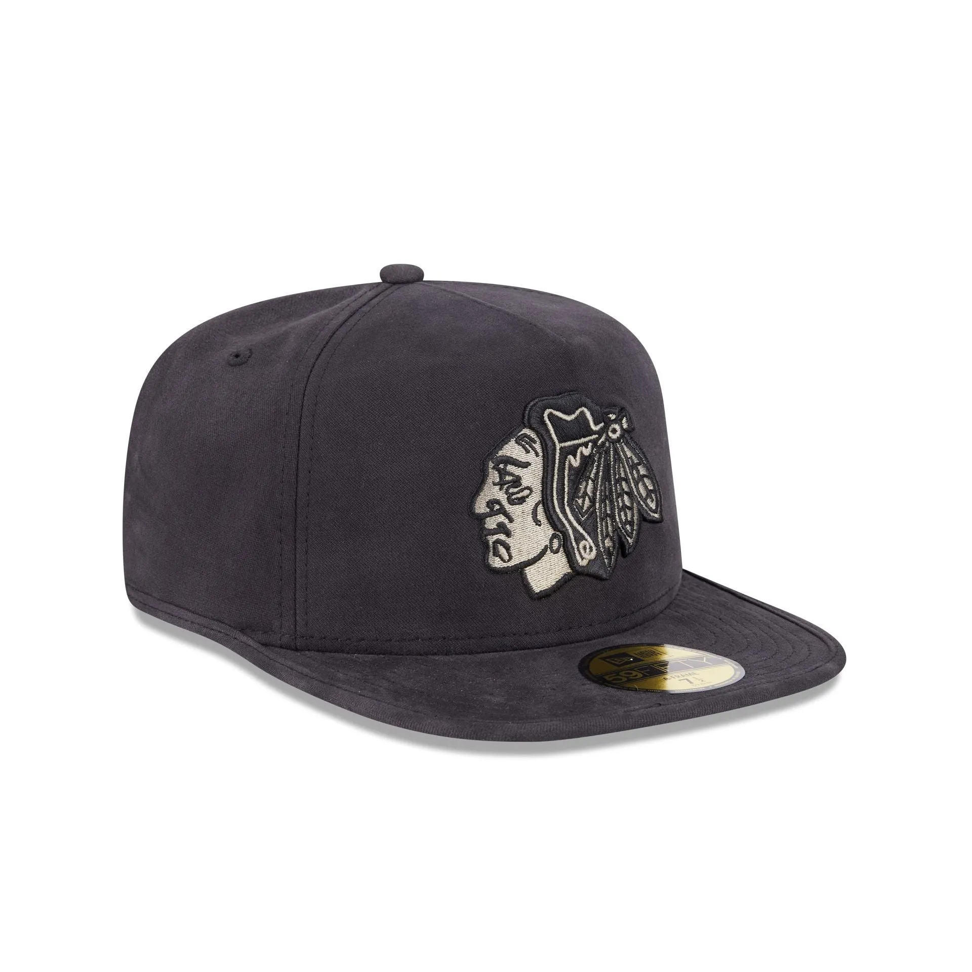 Chicago Blackhawks Quilted 59FIFTY A-Frame Fitted Hat sold by New Era product image thumbnail 3