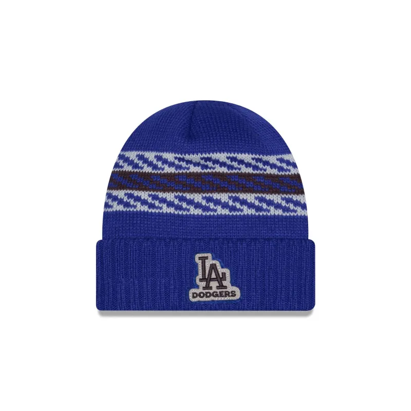 Los Angeles Dodgers Quilted Cuff Knit Hat sold by New Era