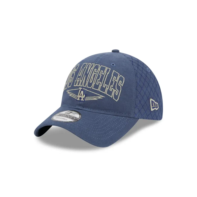Los Angeles Dodgers Quilted Wordmark 9TWENTY Adjustable Hat sold by New Era
