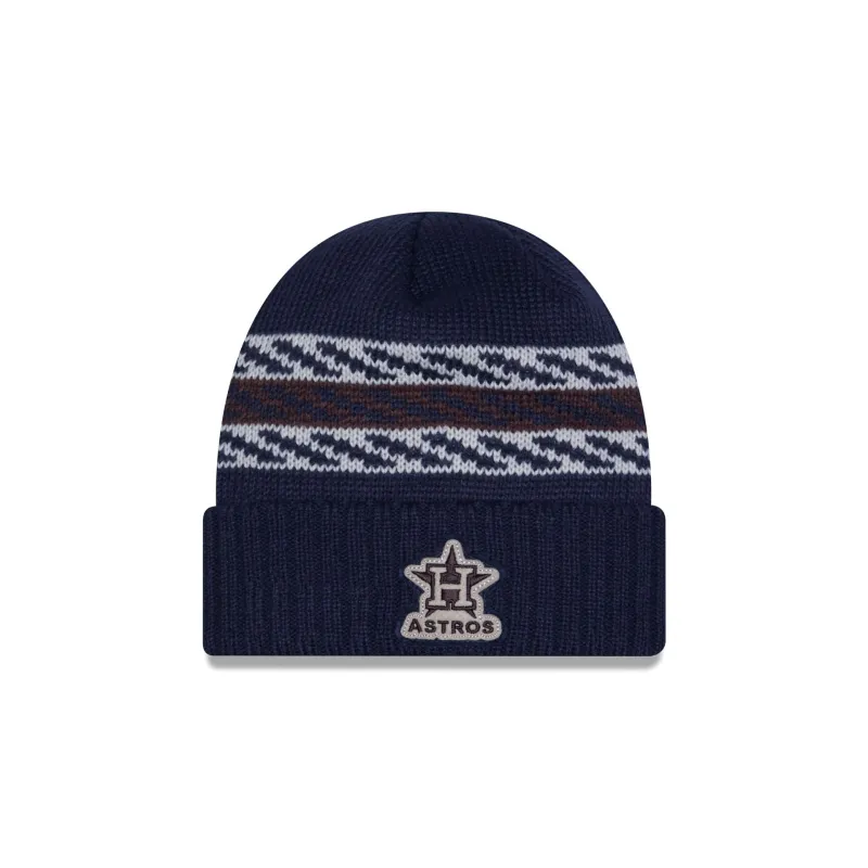 Houston Astros Quilted Cuff Knit Hat sold by New Era