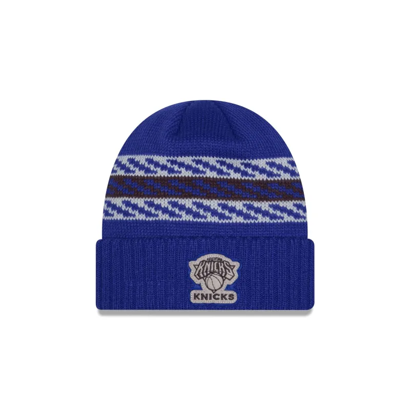 New York Knicks Quilted Cuff Knit Hat sold by New Era
