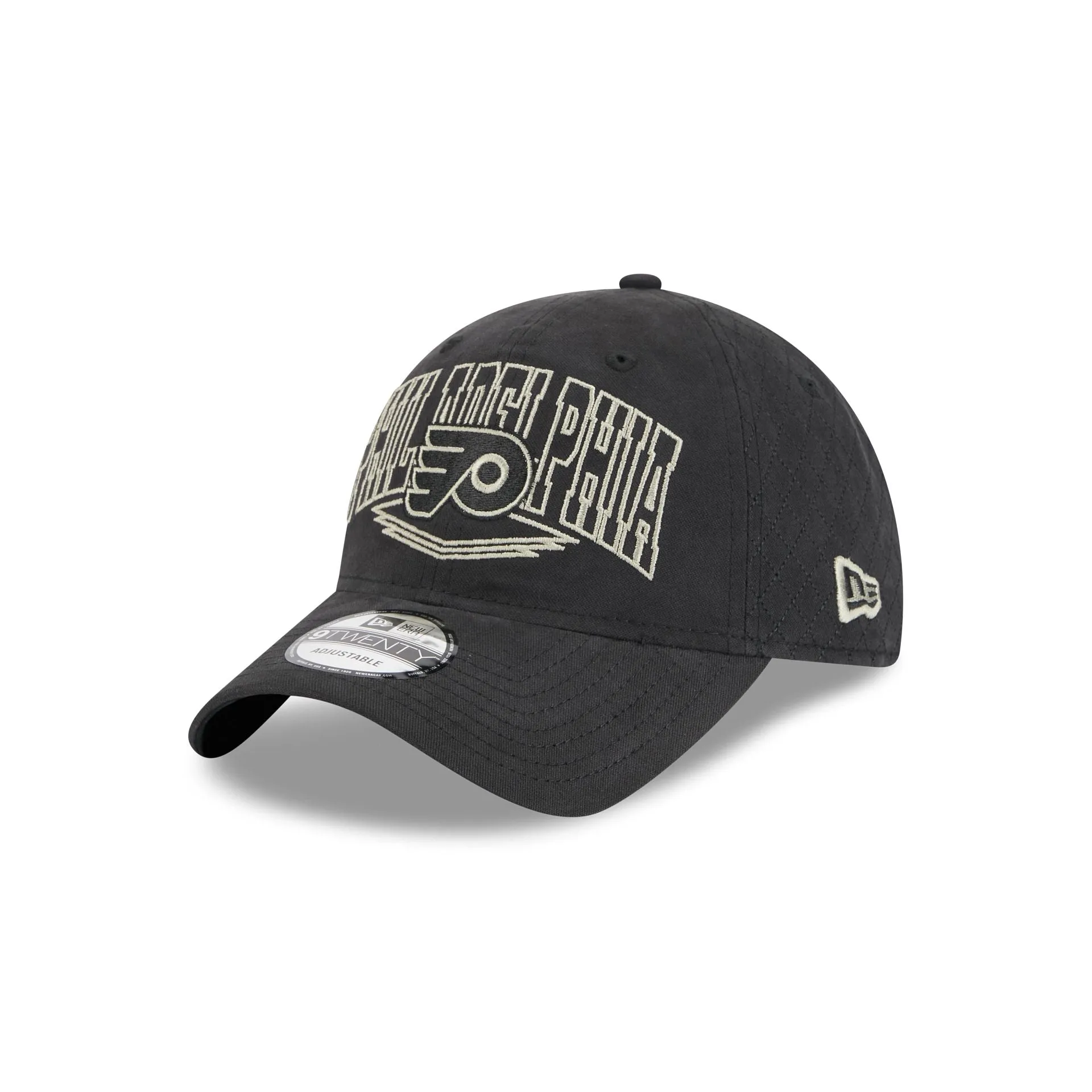 Philadelphia Flyers Quilted Wordmark 9TWENTY Adjustable Hat sold by New Era