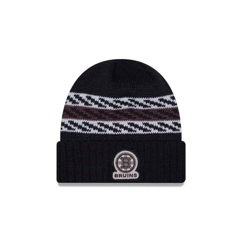 Boston Bruins Quilted Cuff Knit Hat sold by New Era