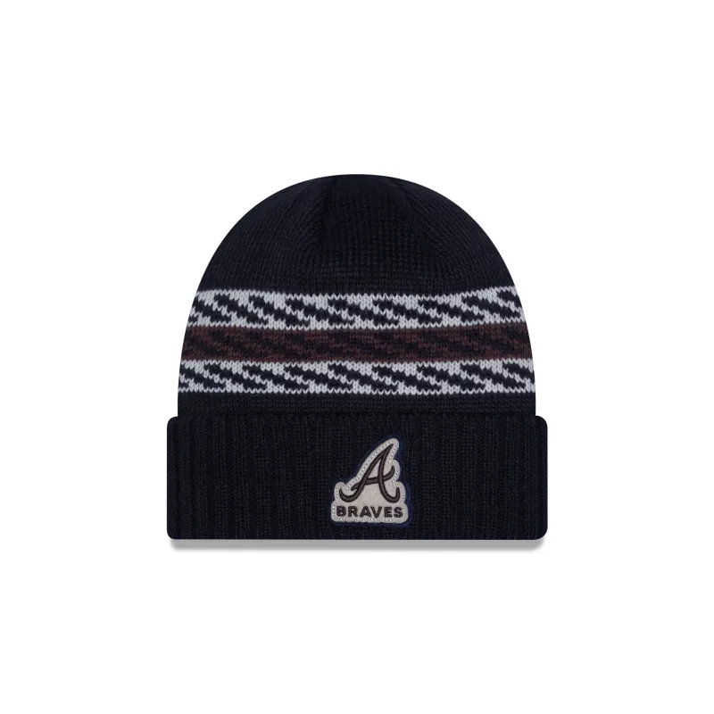 Atlanta Braves Quilted Cuff Knit Hat sold by New Era