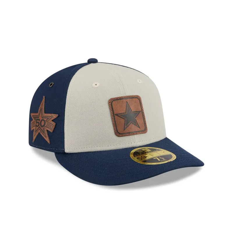 Dallas Cowboys Quilted Low Profile 59FIFTY Fitted Hat sold by New Era