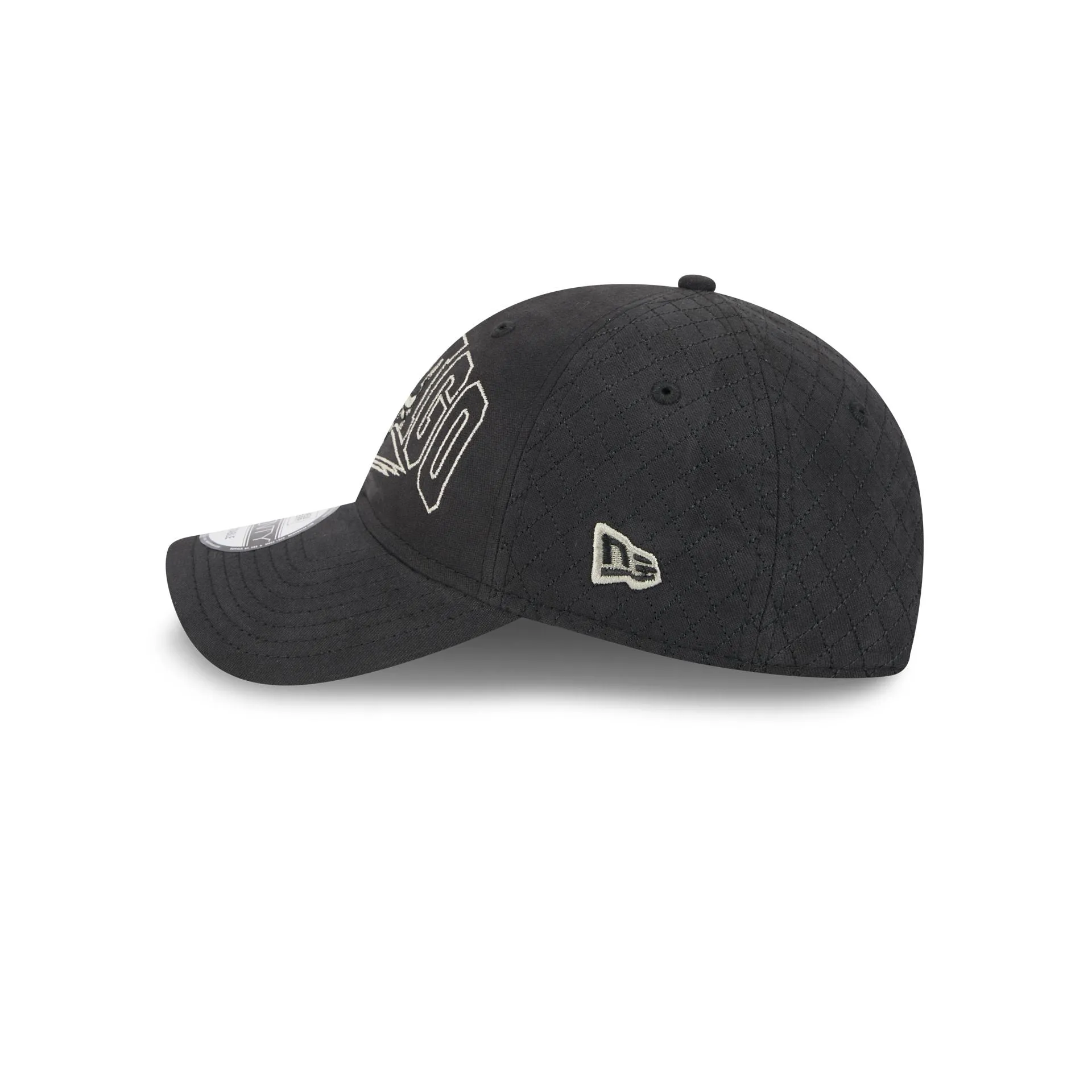 Chicago Bulls Quilted Wordmark 9TWENTY Adjustable Hat sold by New Era product image thumbnail 4