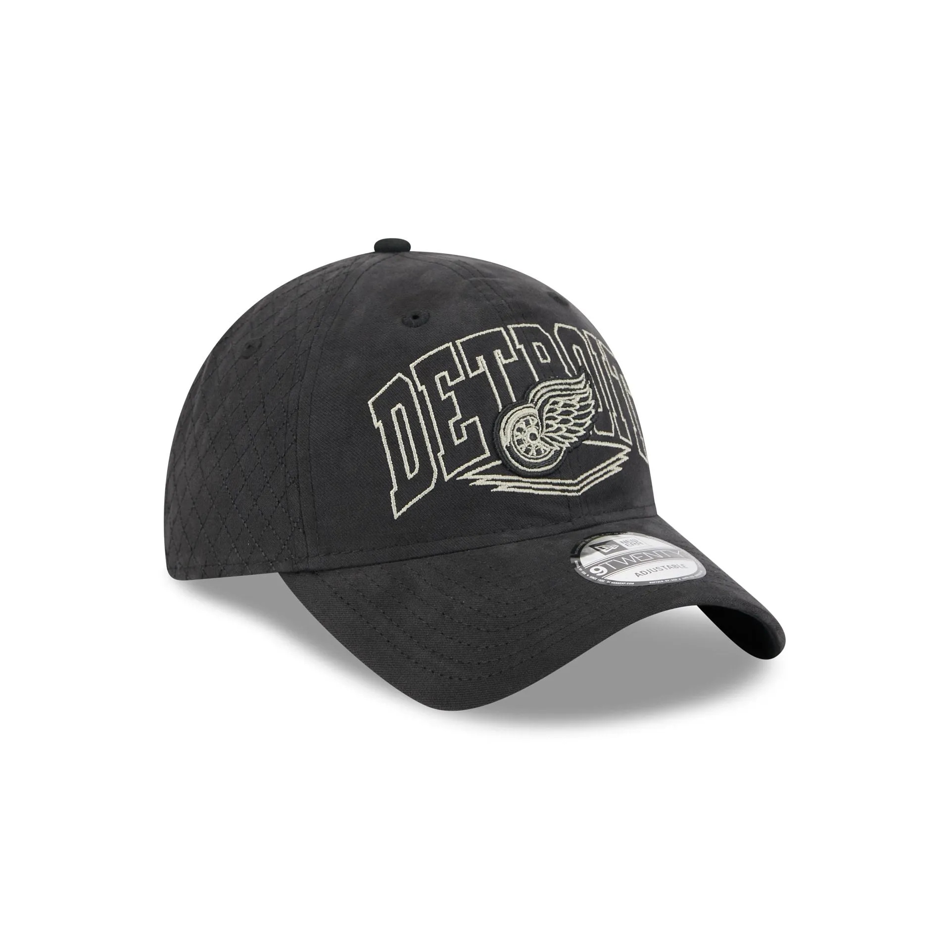 Detroit Red Wings Quilted Wordmark 9TWENTY Adjustable Hat sold by New Era product image thumbnail 3