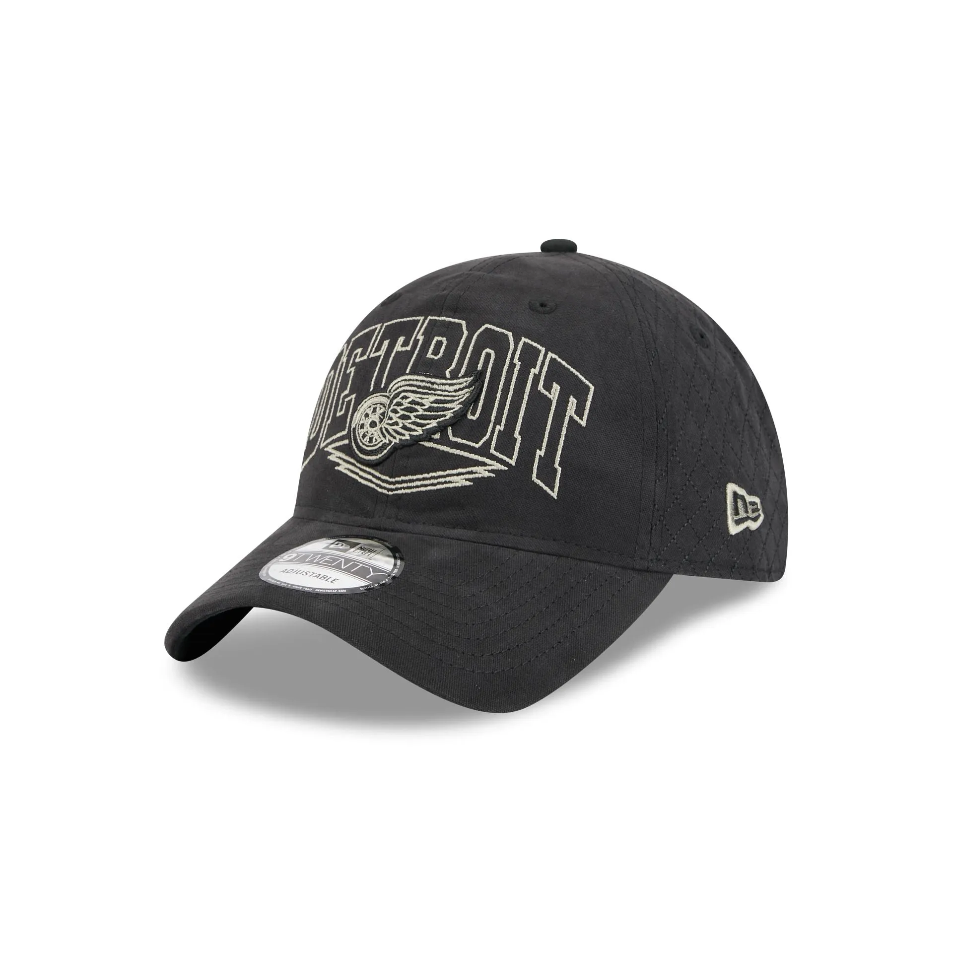 Detroit Red Wings Quilted Wordmark 9TWENTY Adjustable Hat sold by New Era