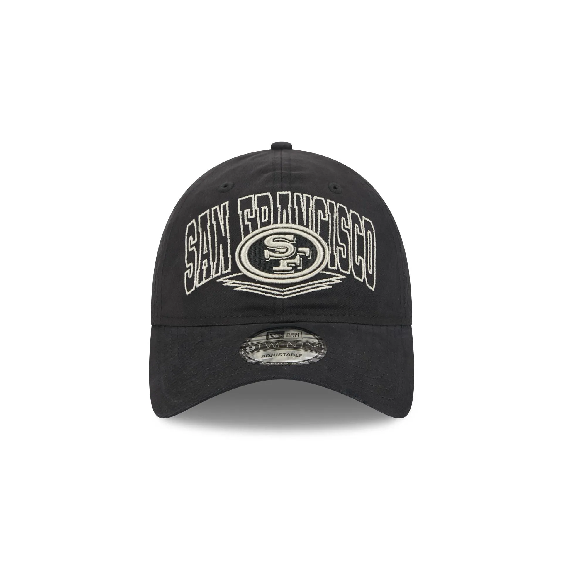 San Francisco 49ers Quilted Wordmark 9TWENTY Adjustable Hat sold by New Era product image thumbnail 2