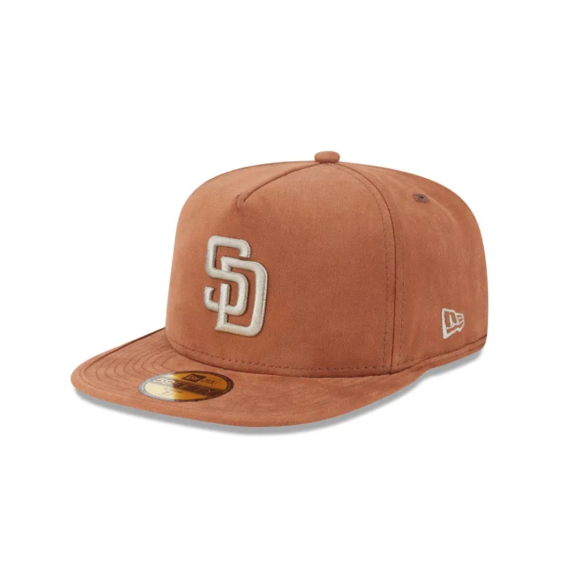 San Diego Padres Quilted 59FIFTY A-Frame Fitted Hat sold by New Era