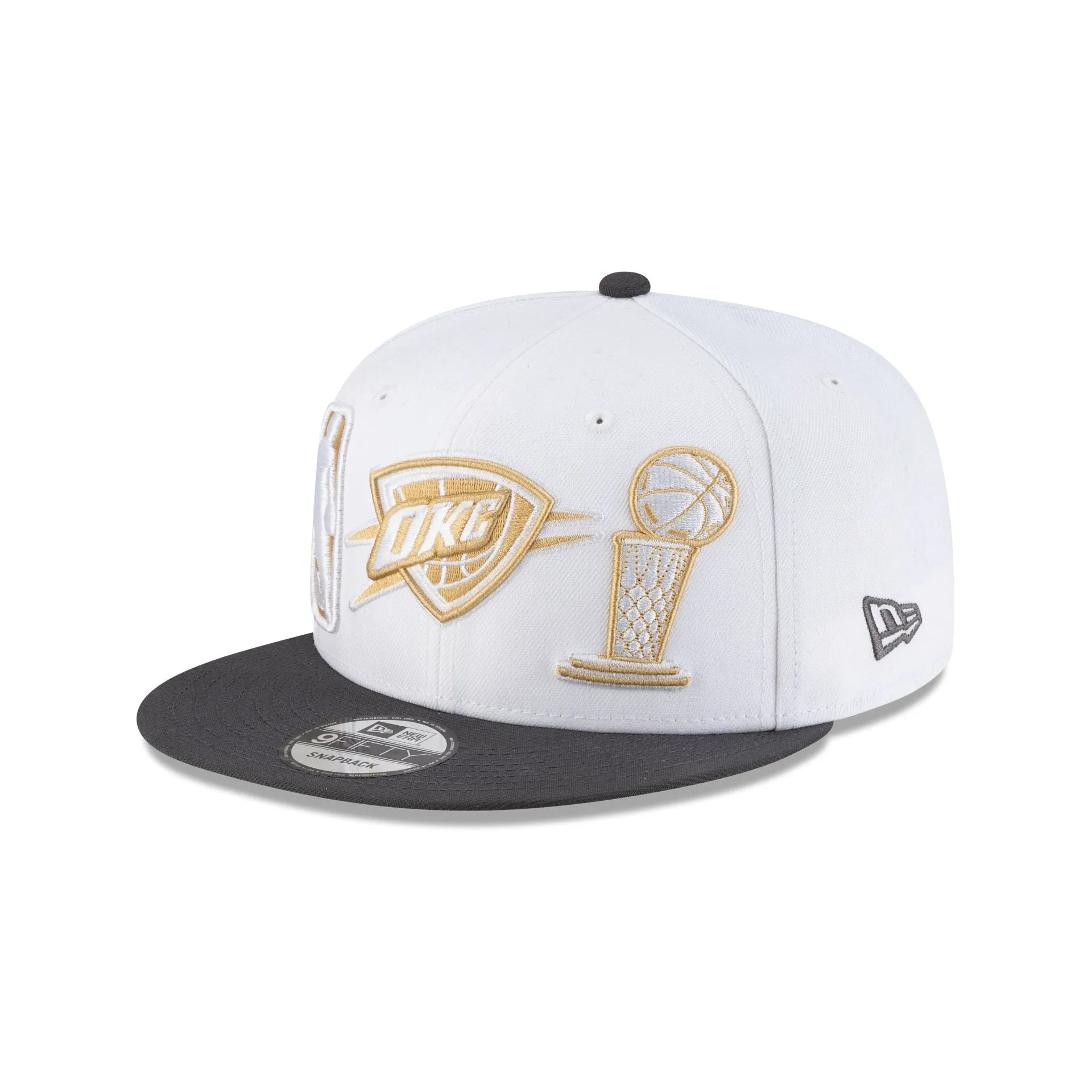 Oklahoma City Thunder 2025 NBA Ring Ceremony 9FIFTY Snapback Hat sold by New Era product image thumbnail 3
