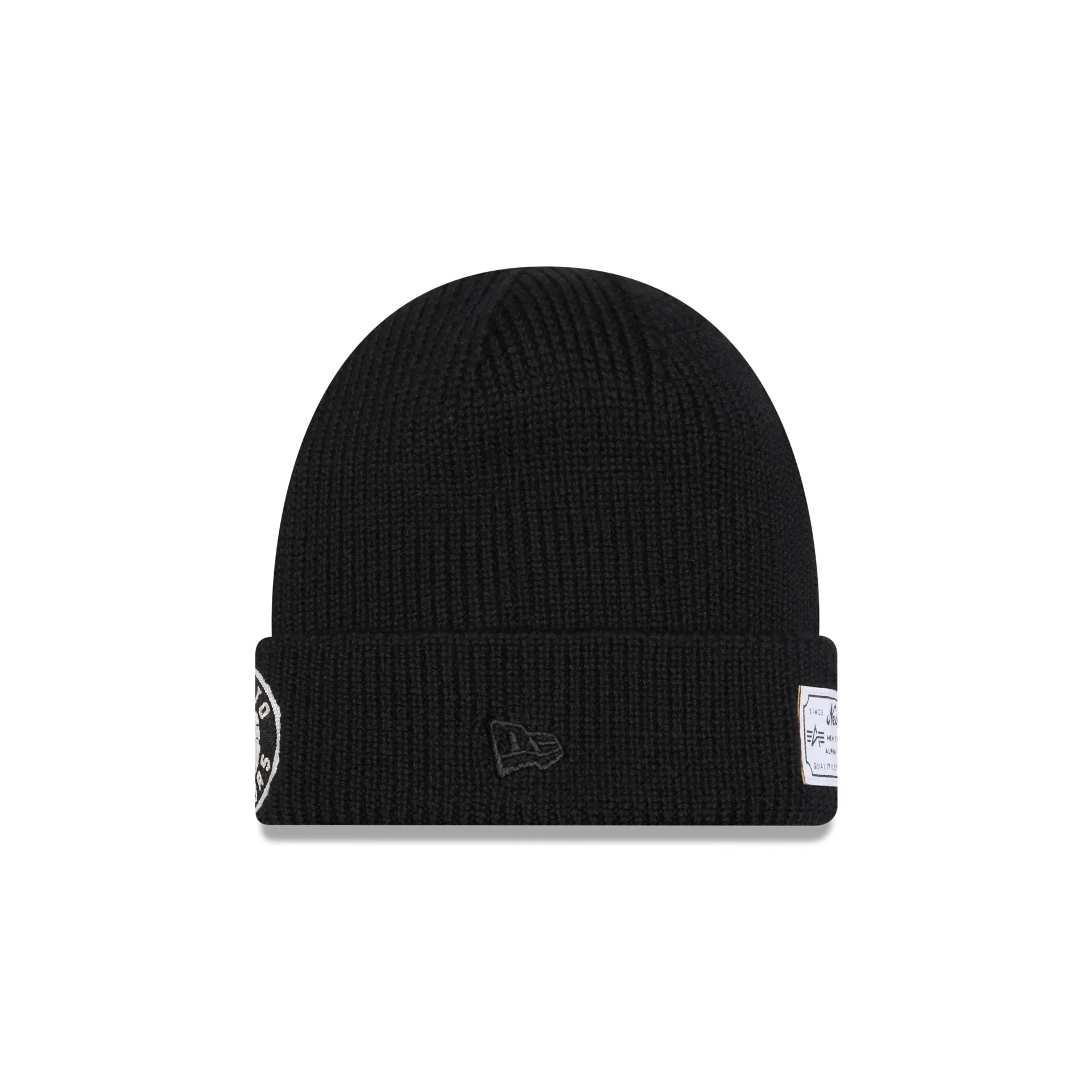 Alpha Industries x Toronto Raptors Black Cuff Knit Hat sold by New Era product image thumbnail 2