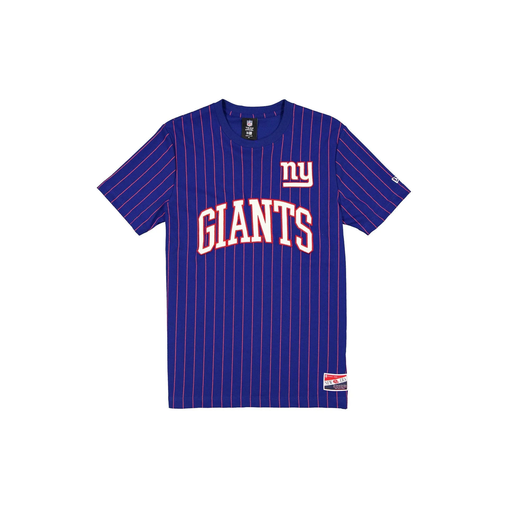 New York Giants Throwback Retro Pinstripe T-Shirt sold by New Era