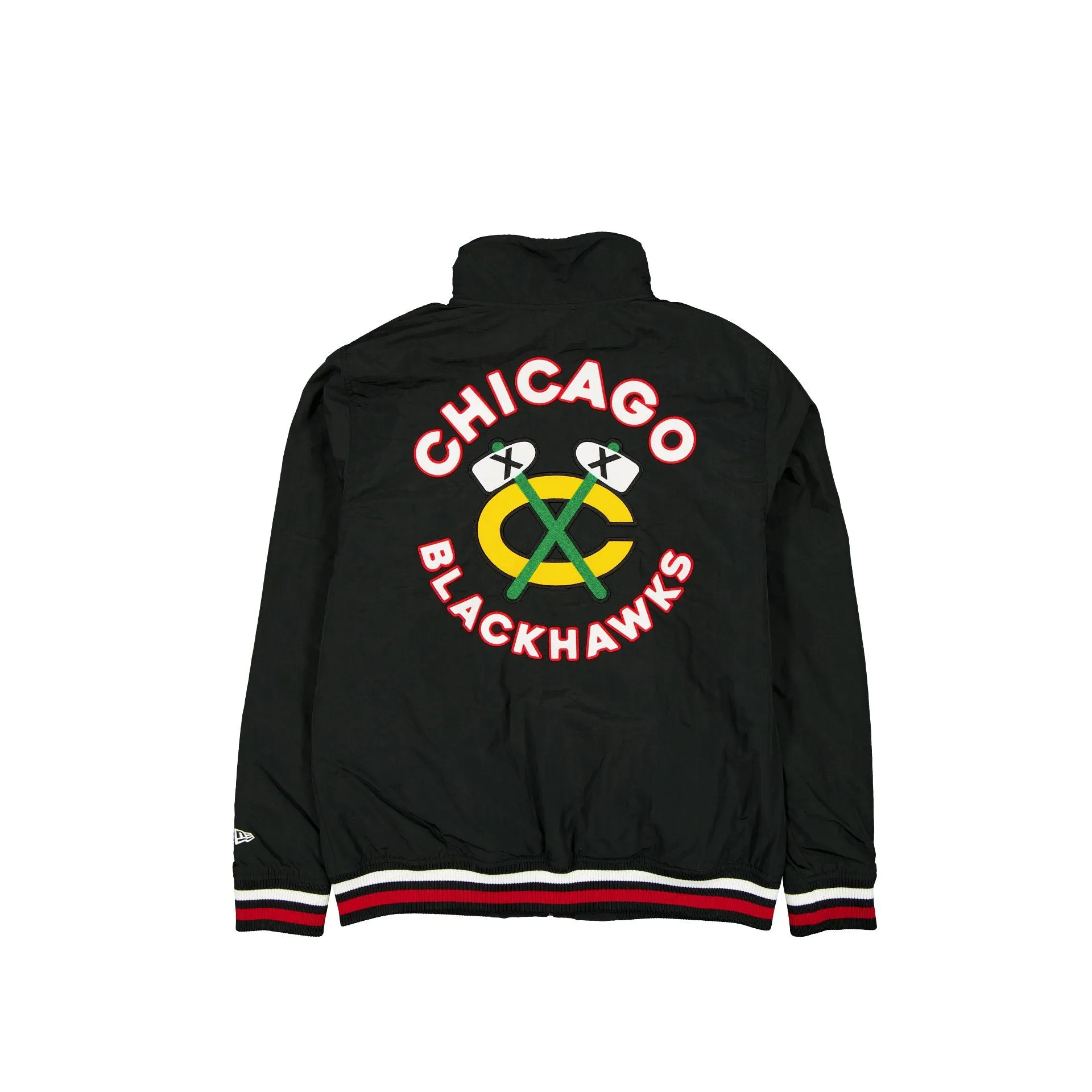 Chicago Blackhawks Throwback Nylon Jacket sold by New Era product image thumbnail 3