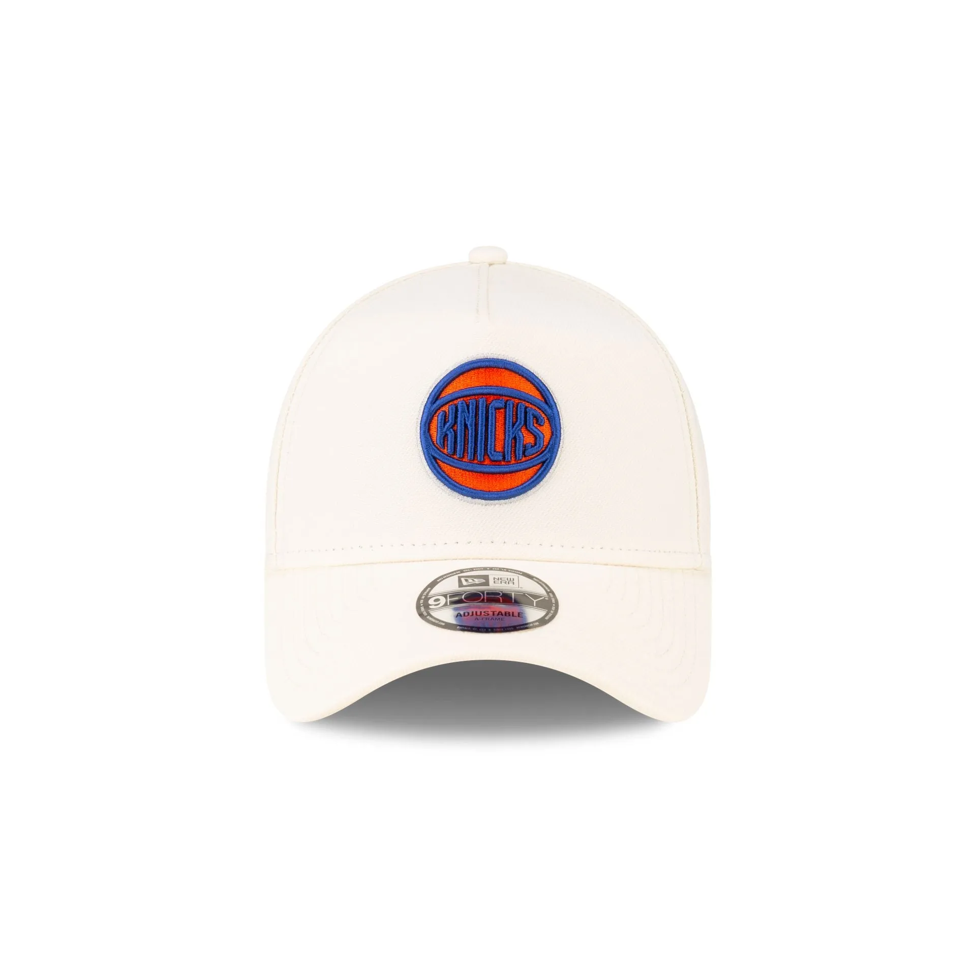 Malbon x New York Knicks Chrome White 9FORTY A-Frame Snapback Hat sold by New Era product image thumbnail 2