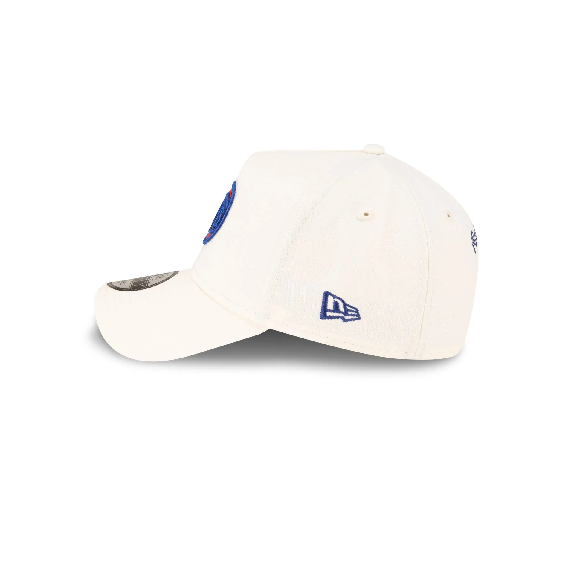 Malbon x New York Knicks Chrome White 9FORTY A-Frame Snapback Hat sold by New Era product image thumbnail 4