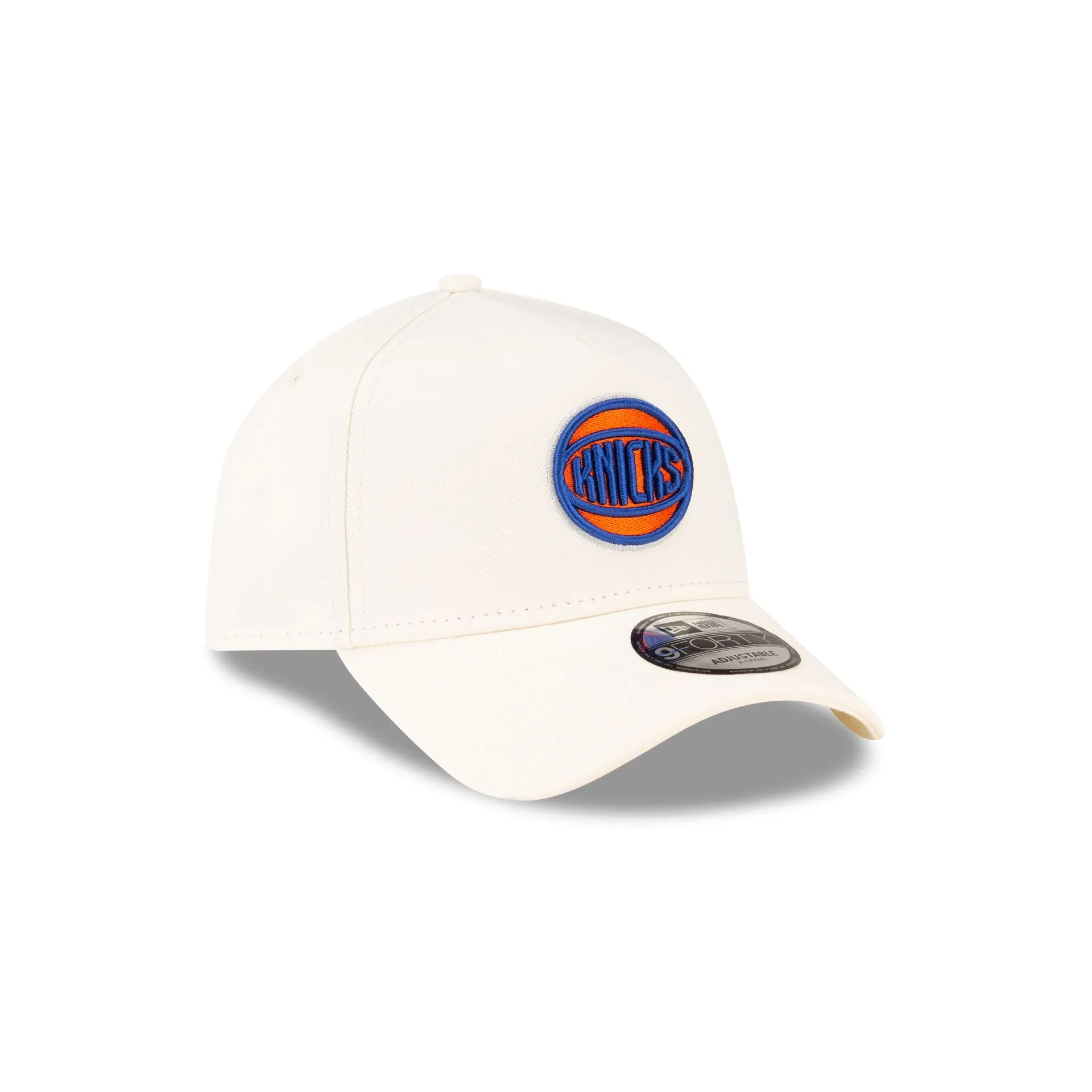 Malbon x New York Knicks Chrome White 9FORTY A-Frame Snapback Hat sold by New Era product image thumbnail 3