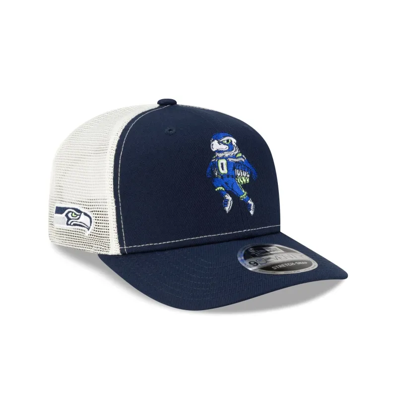 Seattle Seahawks Mascot 9SEVENTY Trucker Hat sold by New Era