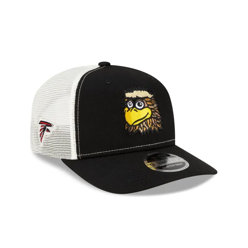 Atlanta Falcons Mascot 9SEVENTY Trucker Hat sold by New Era
