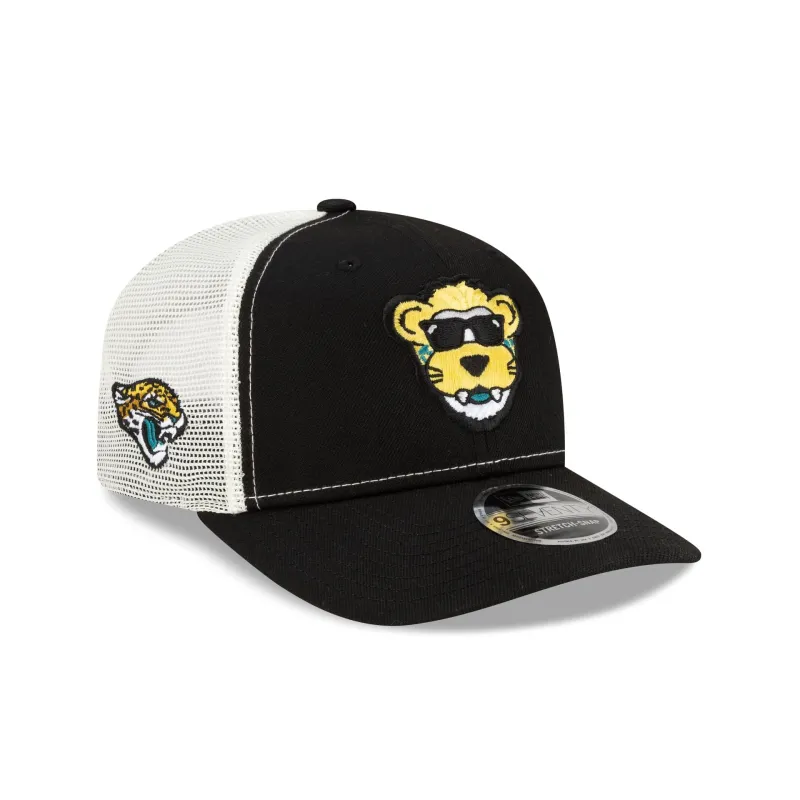 Jacksonville Jaguars Mascot 9SEVENTY Trucker Hat sold by New Era