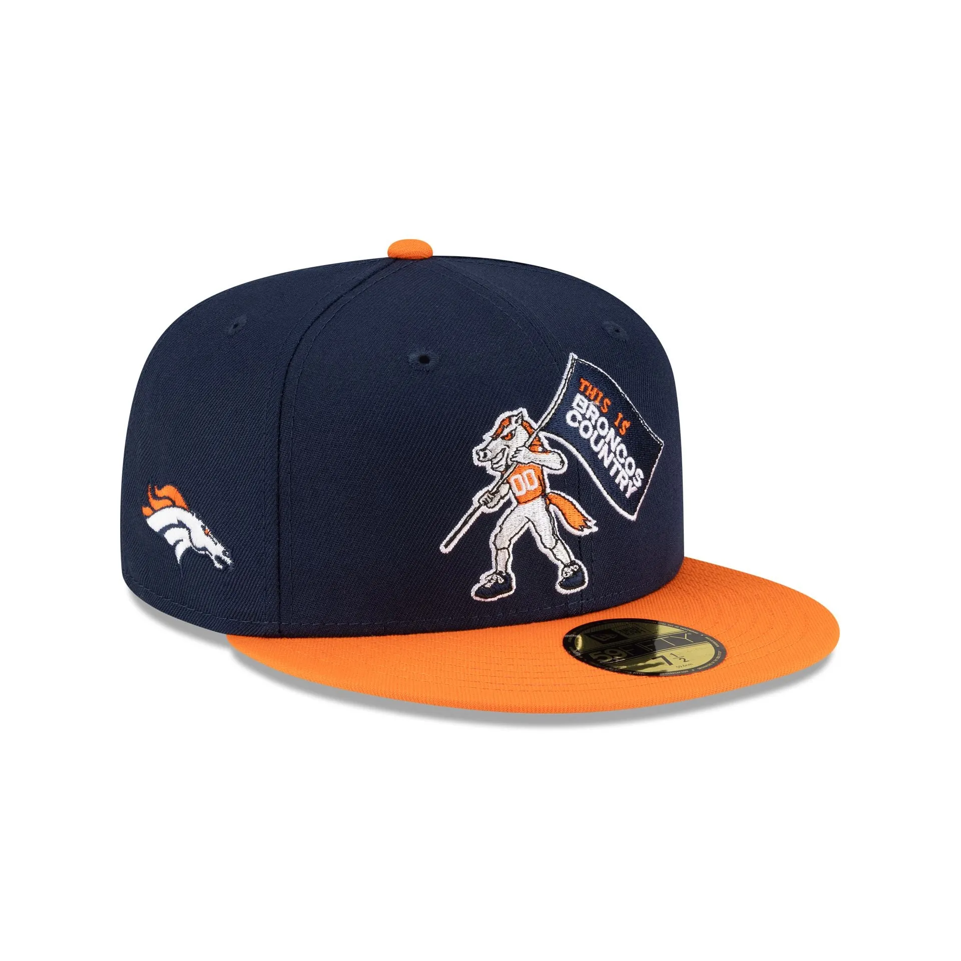 Denver Broncos Mascot 59FIFTY Fitted Hat sold by New Era