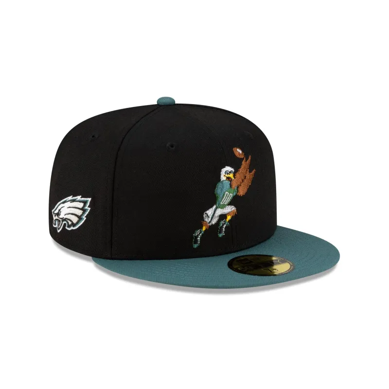 Philadelphia Eagles Mascot 59FIFTY Fitted Hat sold by New Era