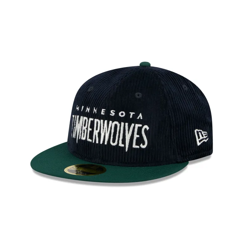 Just Caps Plaid Interior Minnesota Timberwolves Retro Crown 59FIFTY Fitted Hat sold by New Era
