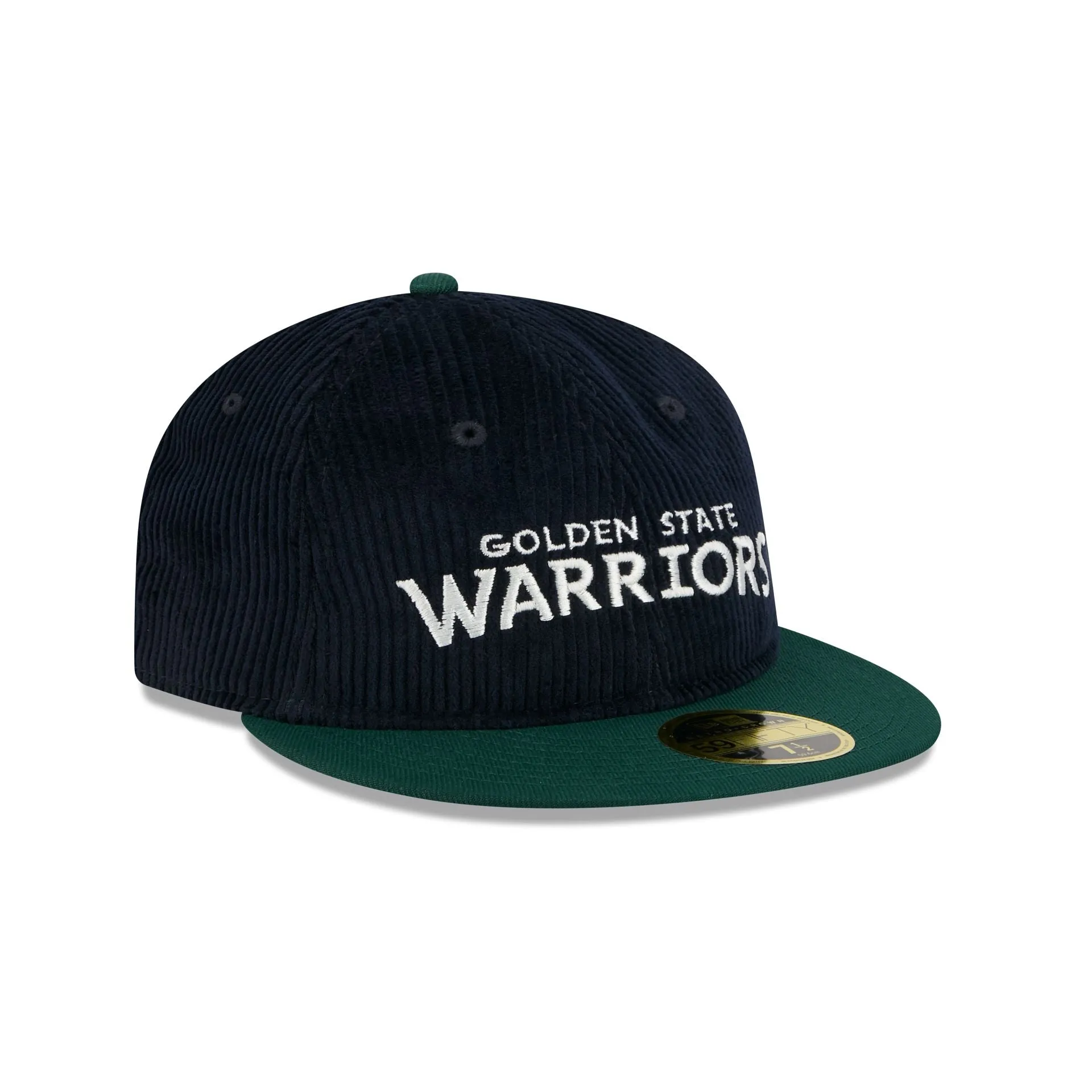 Just Caps Plaid Interior Golden State Warriors Retro Crown 59FIFTY Fitted Hat sold by New Era product image thumbnail 3
