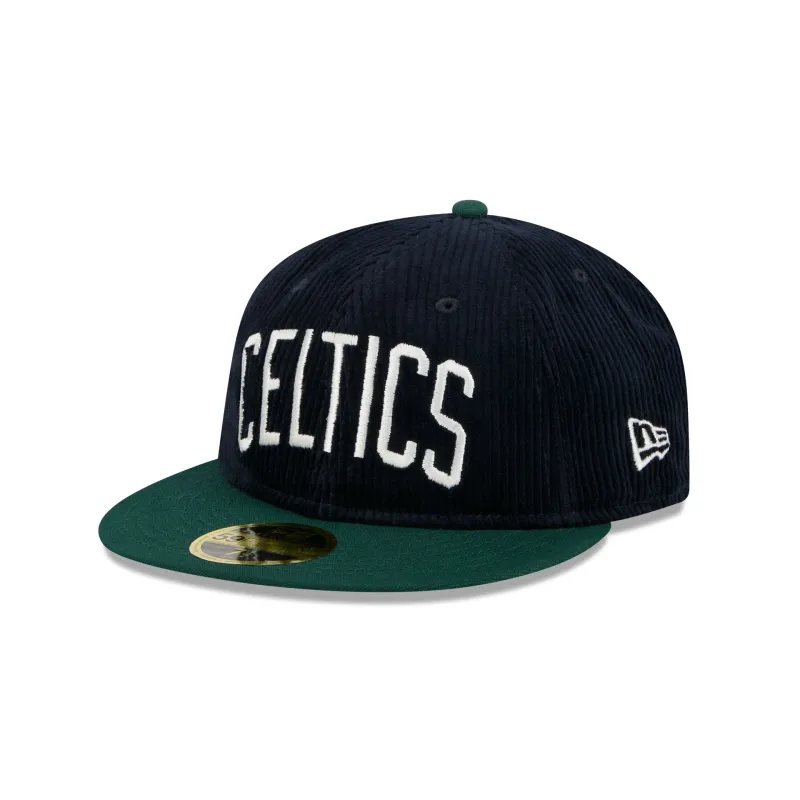 Just Caps Plaid Interior Boston Celtics Retro Crown 59FIFTY Fitted Hat sold by New Era