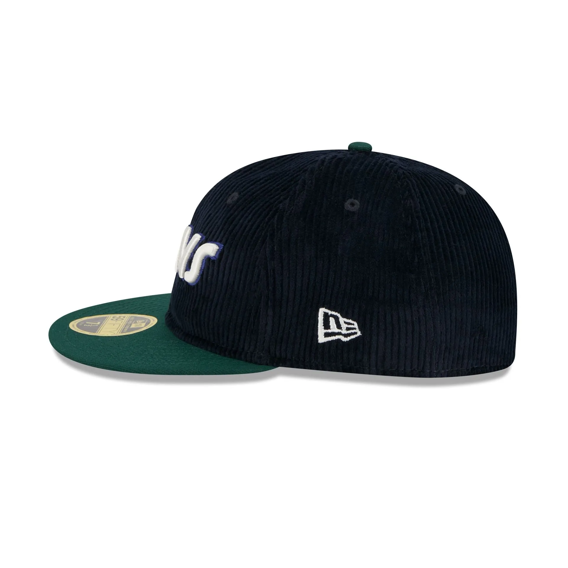 Just Caps Plaid Interior Dallas Mavericks Retro Crown 59FIFTY Fitted Hat sold by New Era product image thumbnail 5