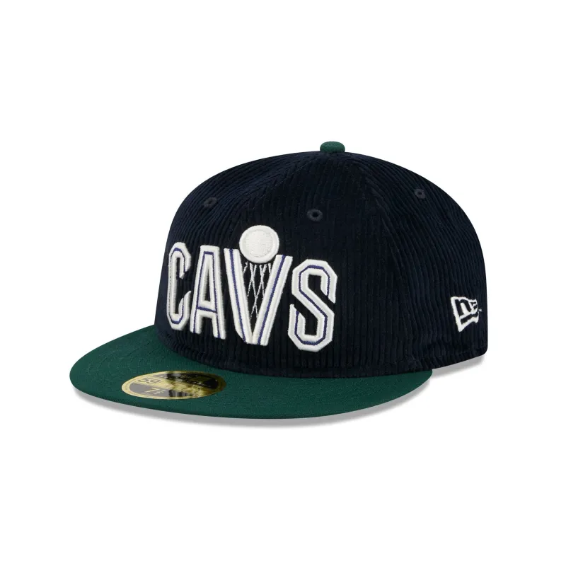 Just Caps Plaid Interior Cleveland Cavaliers Retro Crown 59FIFTY Fitted Hat sold by New Era