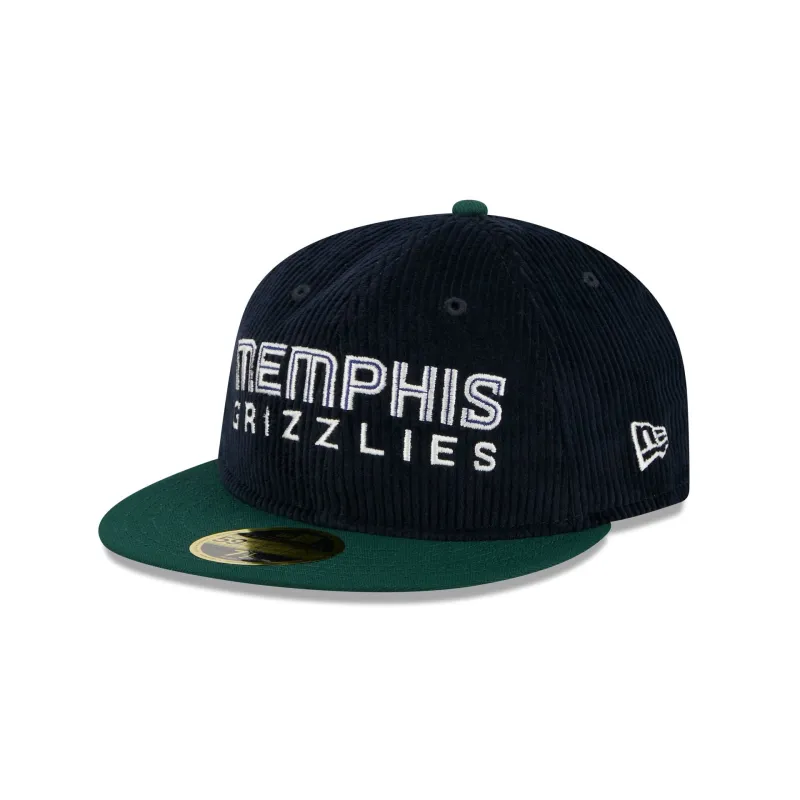 Just Caps Plaid Interior Memphis Grizzlies Retro Crown 59FIFTY Fitted Hat sold by New Era