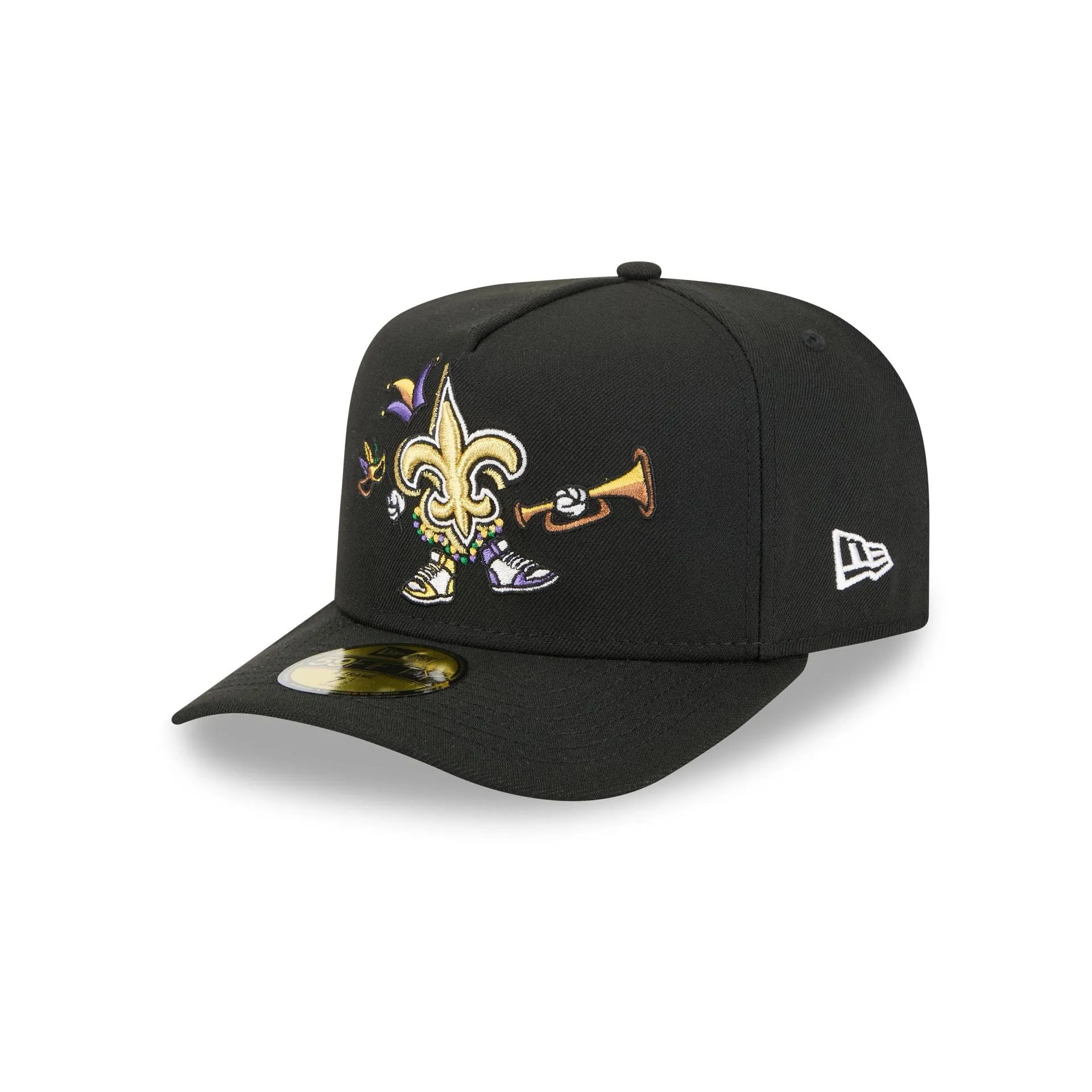 New Orleans Saints Cartoon 59FIFTY A-Frame Fitted Hat sold by New Era product image thumbnail 3