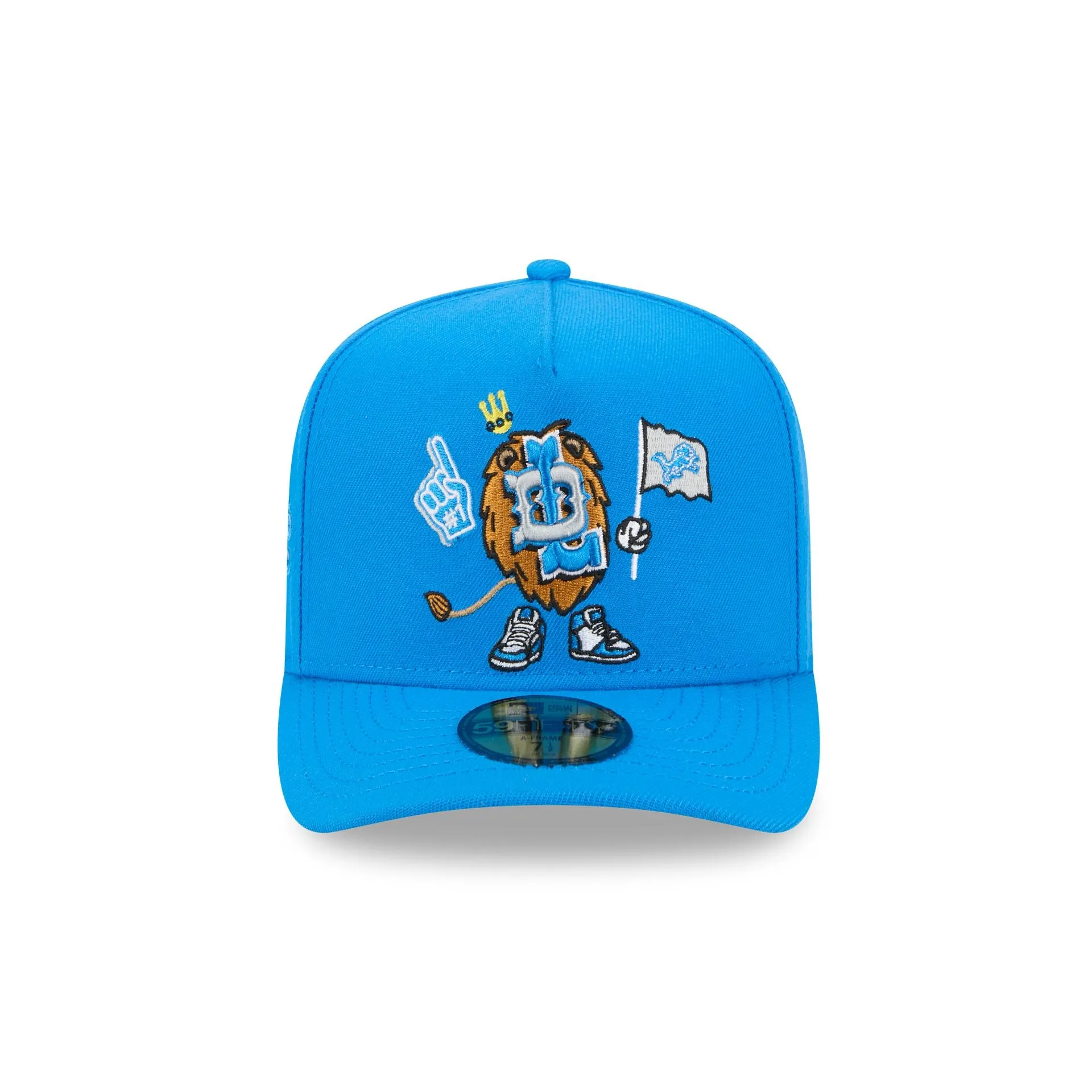 Detroit Lions Cartoon 59FIFTY A-Frame Fitted Hat sold by New Era product image thumbnail 2
