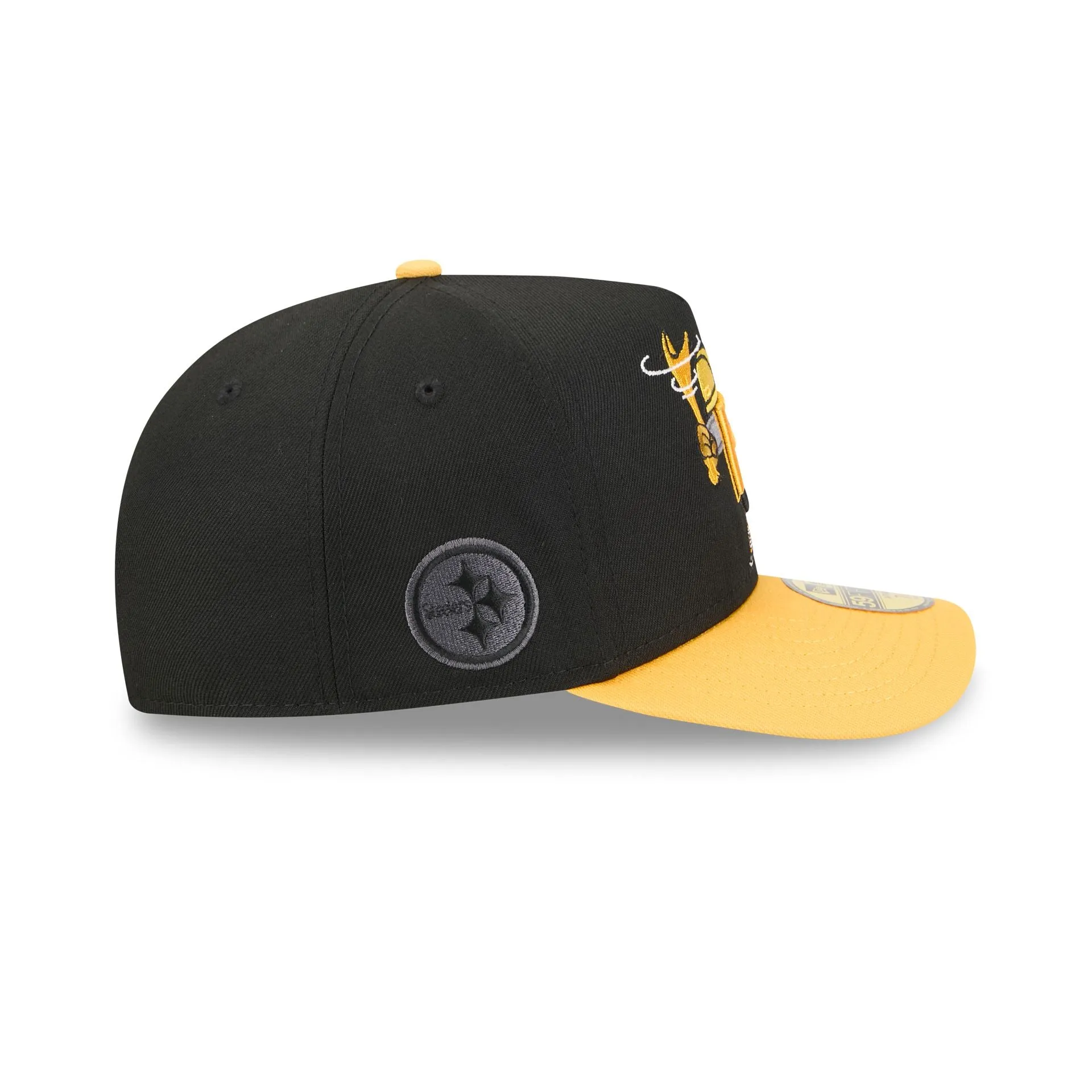 Pittsburgh Steelers Cartoon 59FIFTY A-Frame Fitted Hat sold by New Era product image thumbnail 4