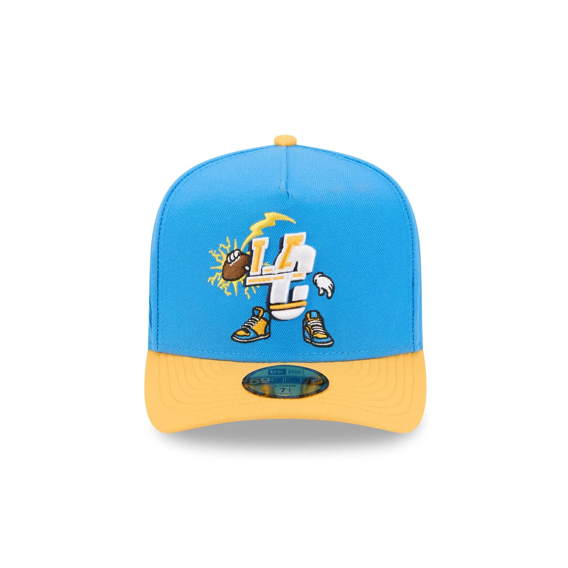 Los Angeles Chargers Cartoon 59FIFTY A-Frame Fitted Hat sold by New Era product image thumbnail 2