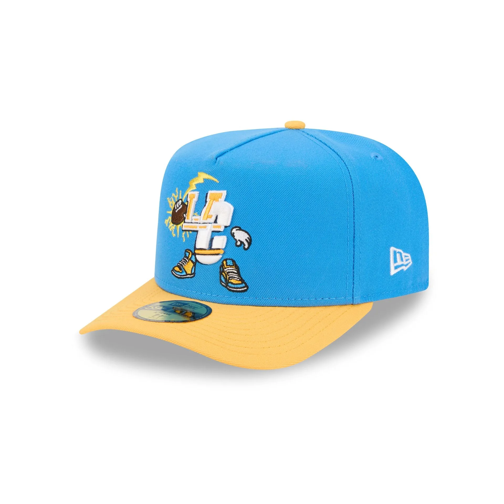 Los Angeles Chargers Cartoon 59FIFTY A-Frame Fitted Hat sold by New Era product image thumbnail 3