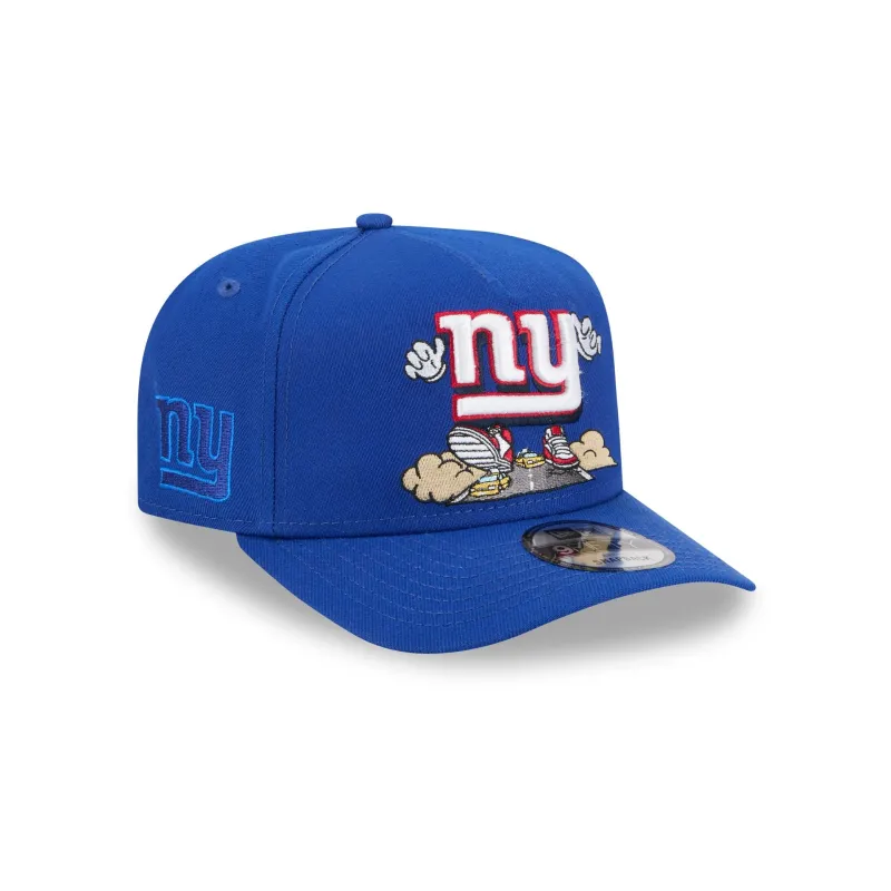 New York Giants Cartoon 9FIFTY A-Frame Snapback Hat sold by New Era