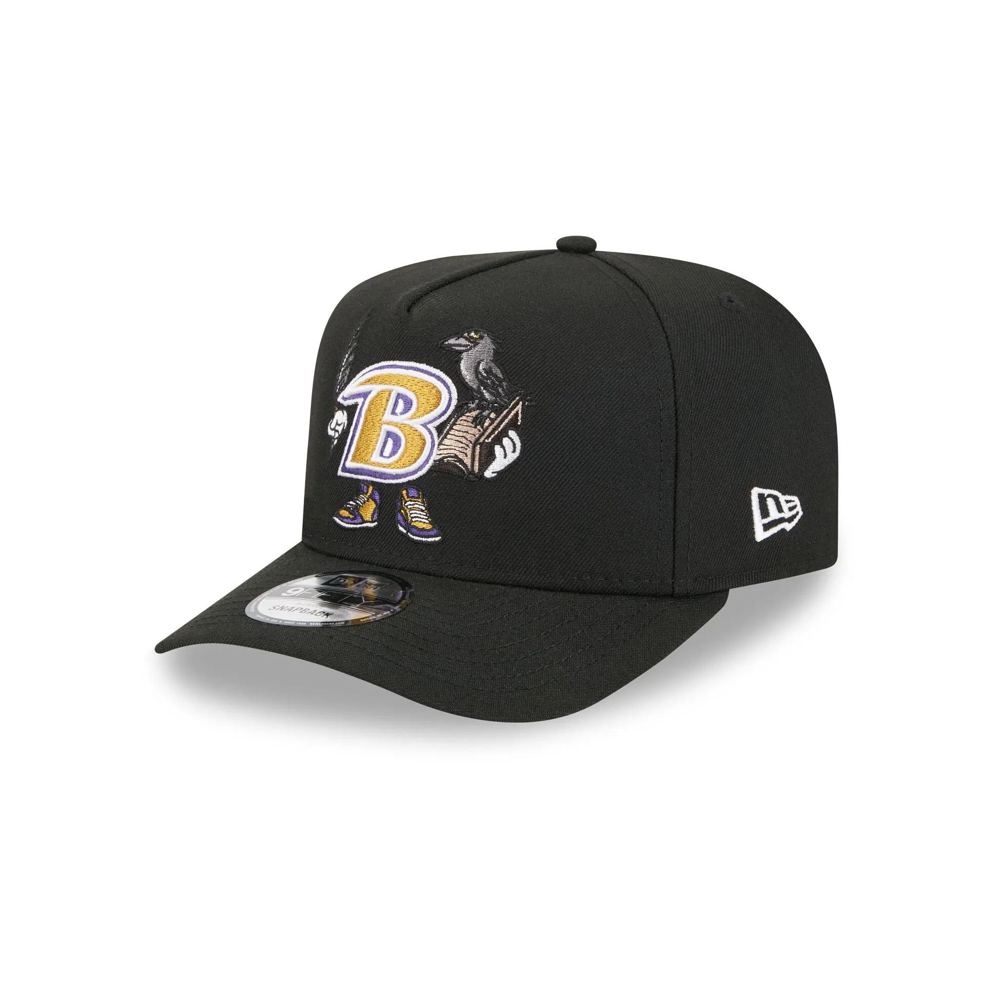 Baltimore Ravens Cartoon 9FIFTY A-Frame Snapback Hat sold by New Era product image thumbnail 3