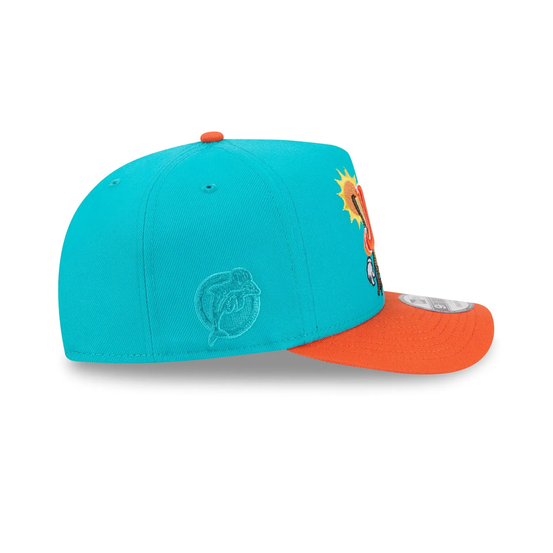 Miami Dolphins Cartoon 9FIFTY A-Frame Snapback Hat sold by New Era product image thumbnail 4