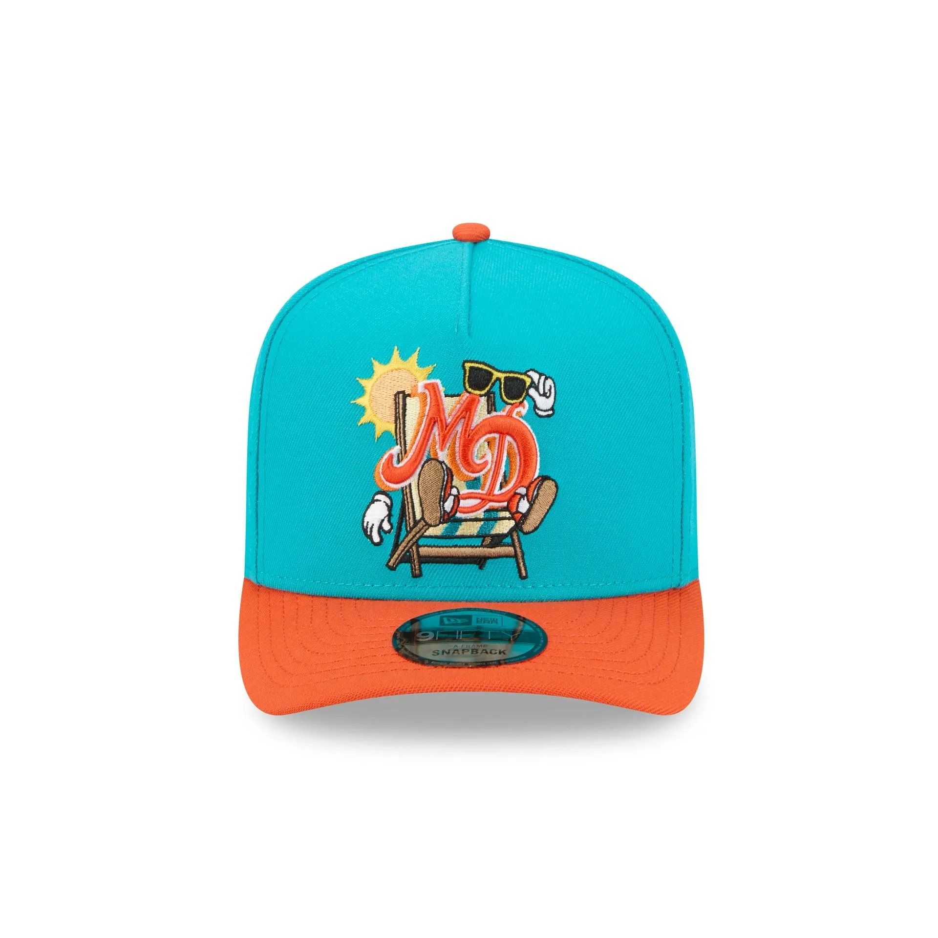 Miami Dolphins Cartoon 9FIFTY A-Frame Snapback Hat sold by New Era product image thumbnail 2
