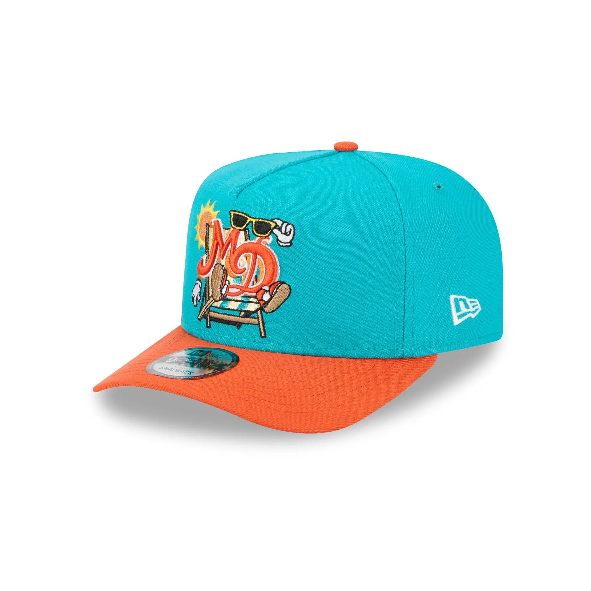 Miami Dolphins Cartoon 9FIFTY A-Frame Snapback Hat sold by New Era product image thumbnail 3